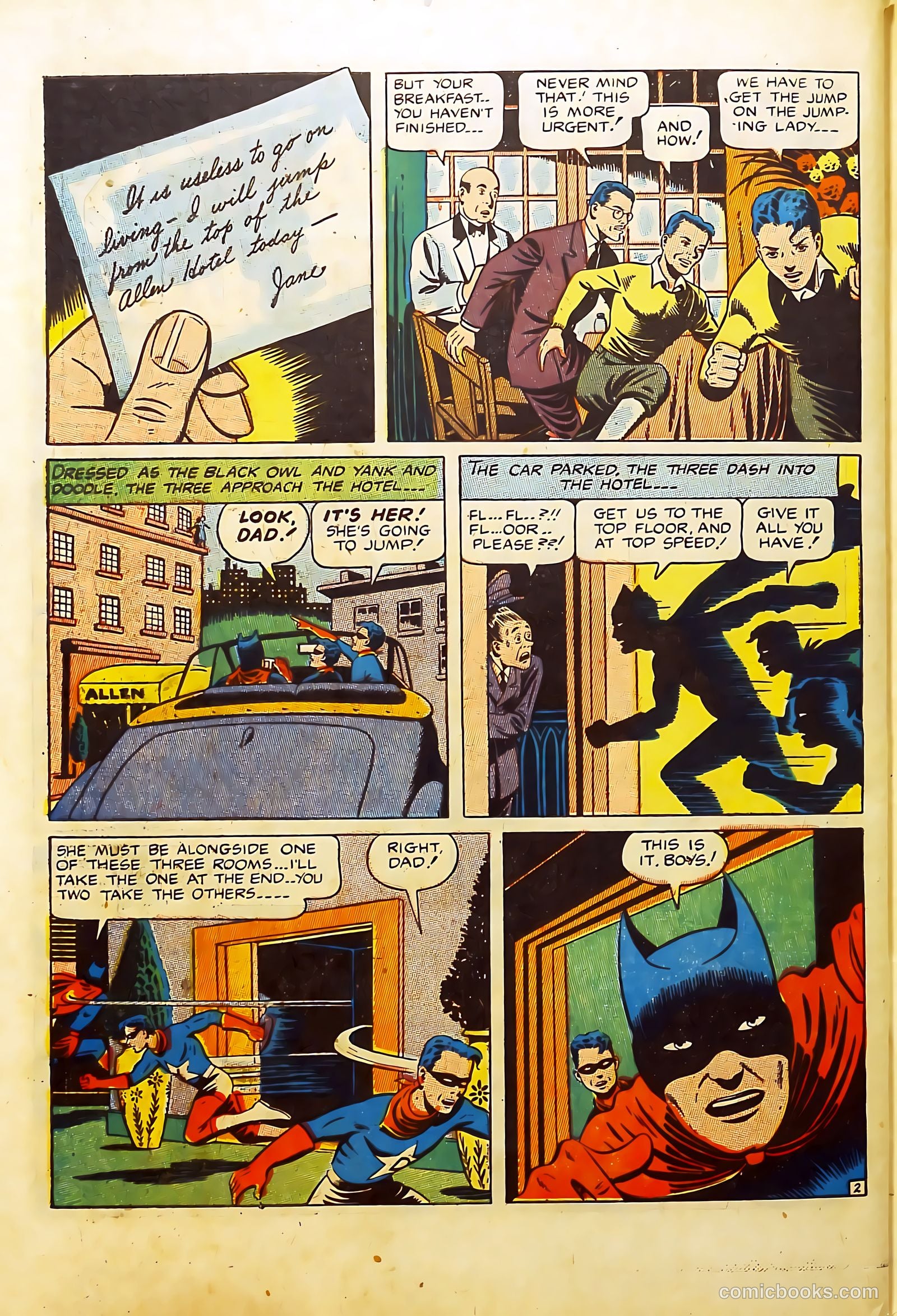 Prize Comics #62 (1940) — page 42 of 53