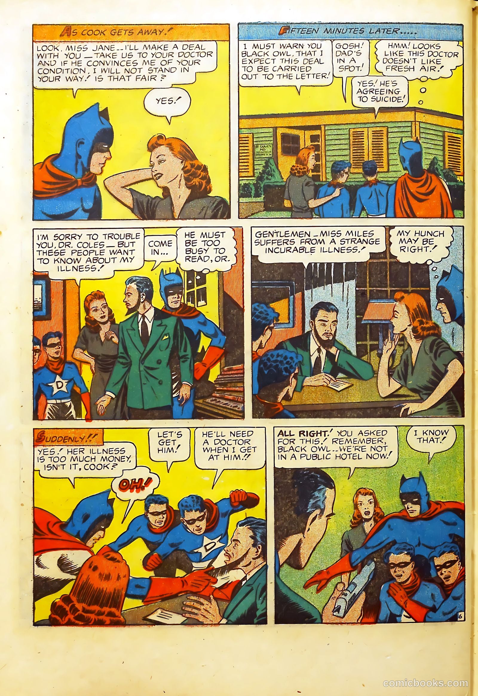 Prize Comics #62 (1940) — page 46 of 53