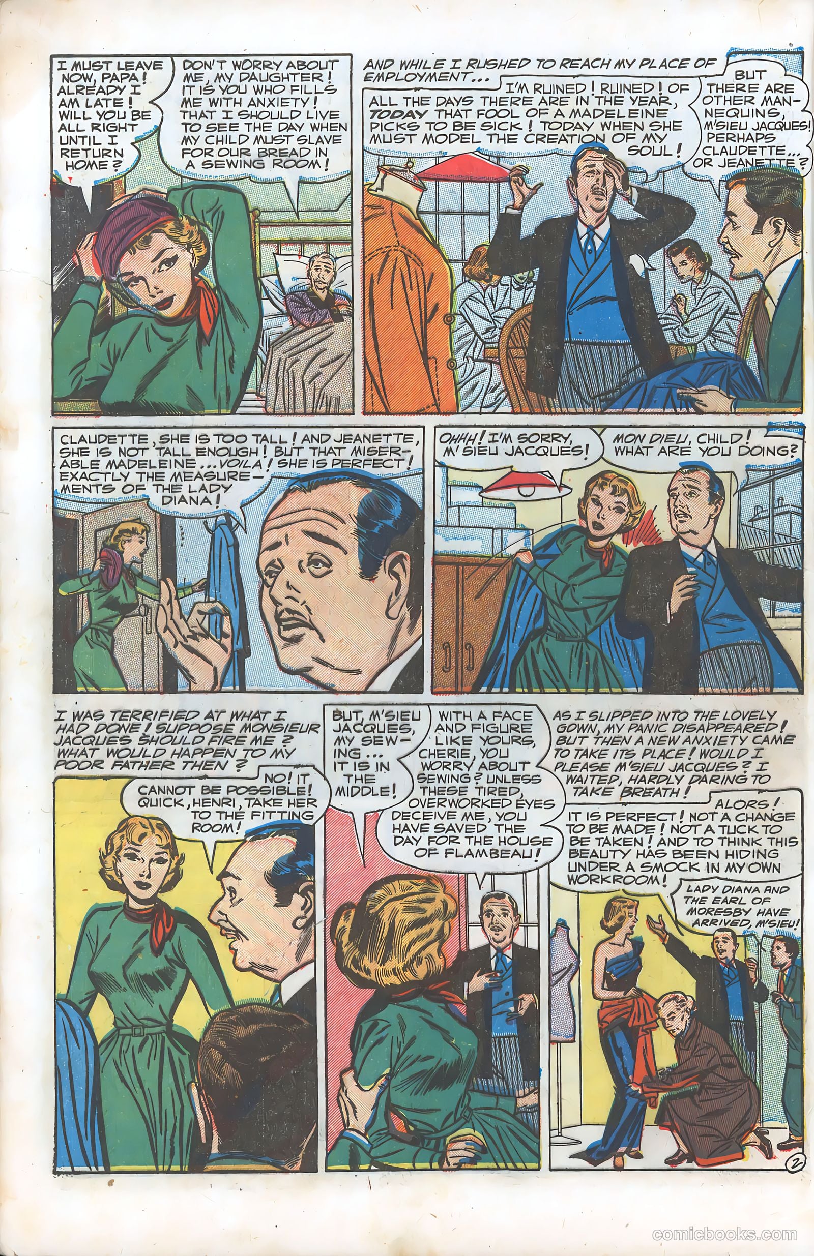 Women in Love #nn (1949) — page 12 of 100