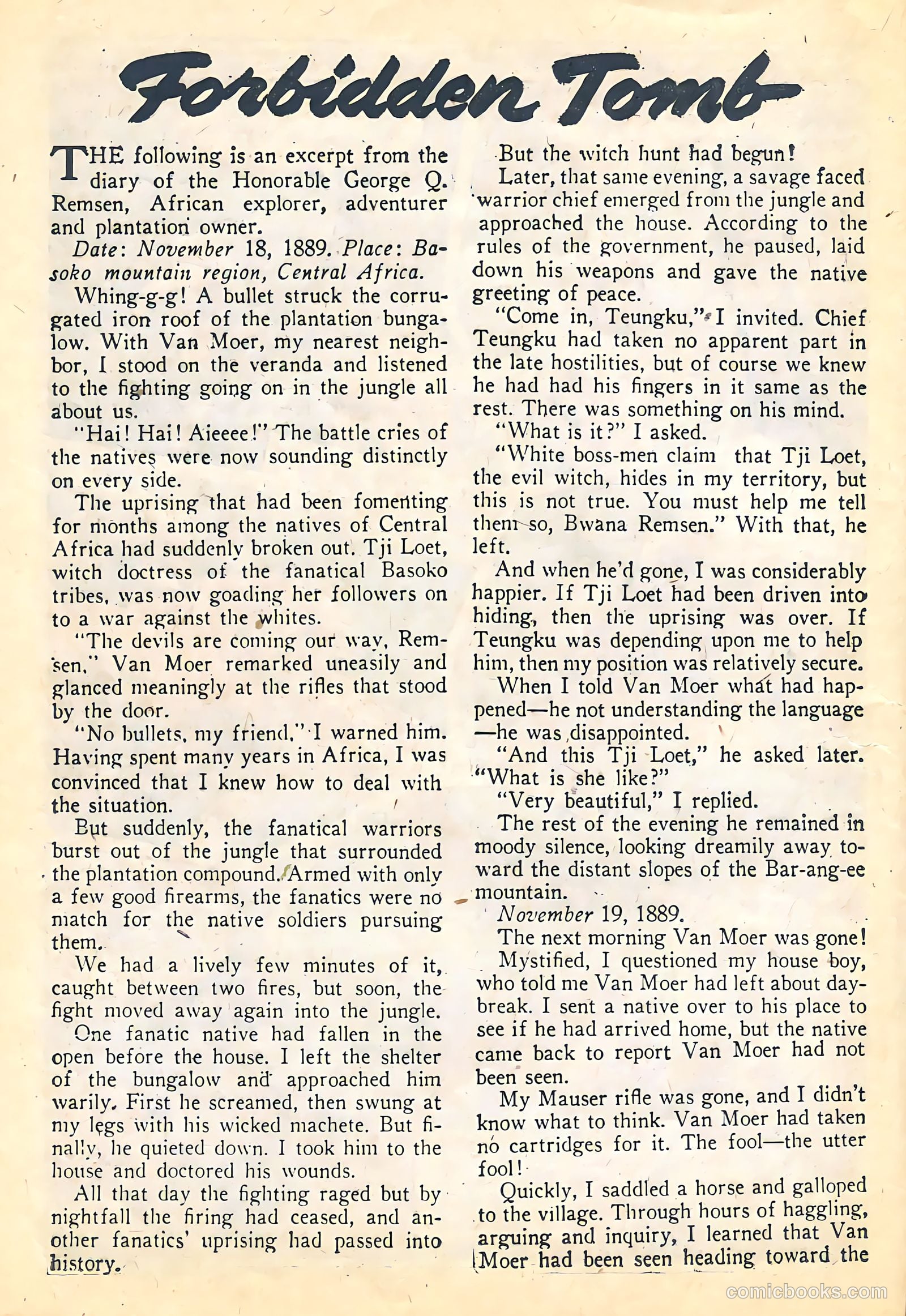 Wambi #13 (1958) — page 16 of 36