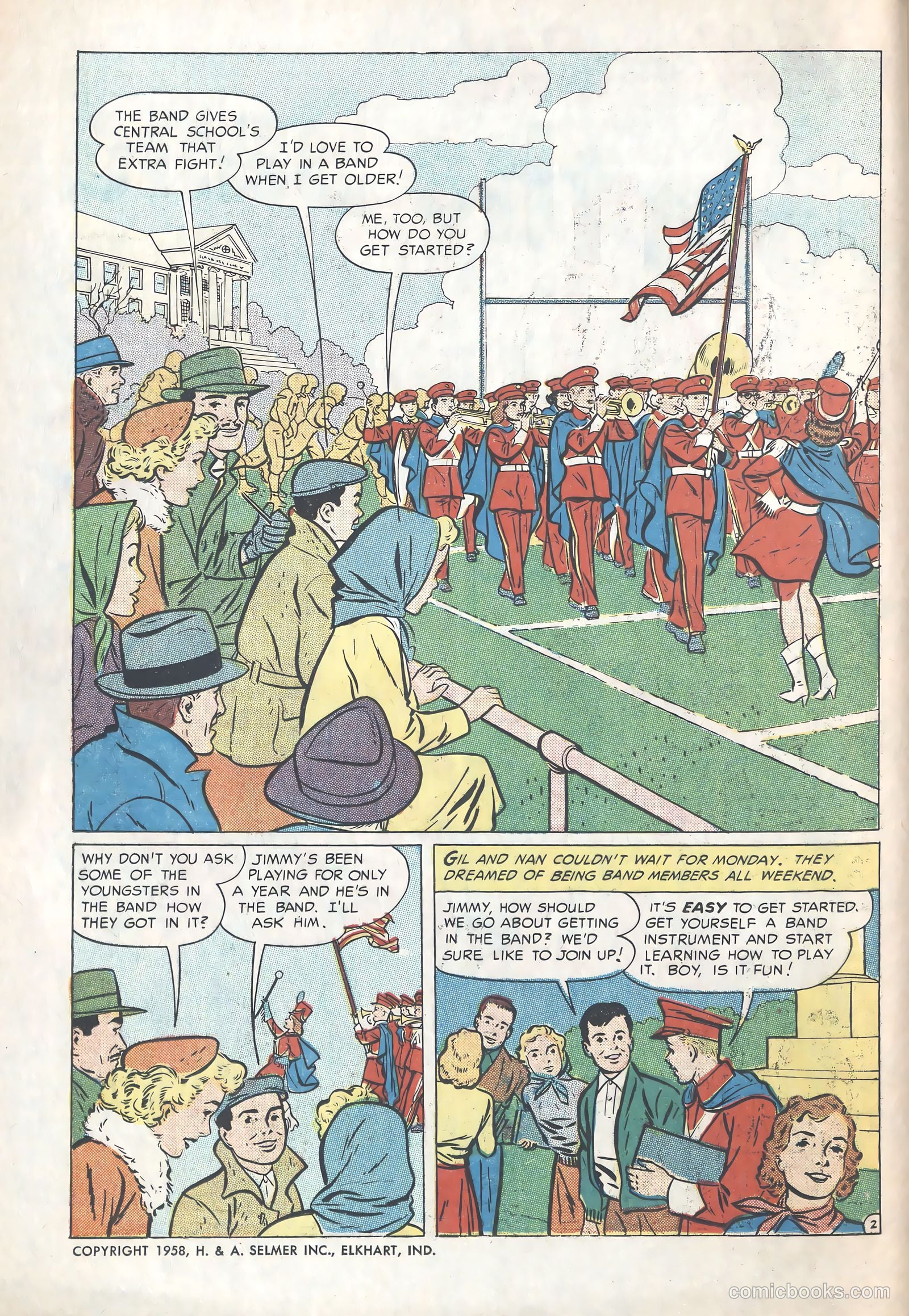 Nan and Gil Join the Band #nn (1958) — page 2 of 12