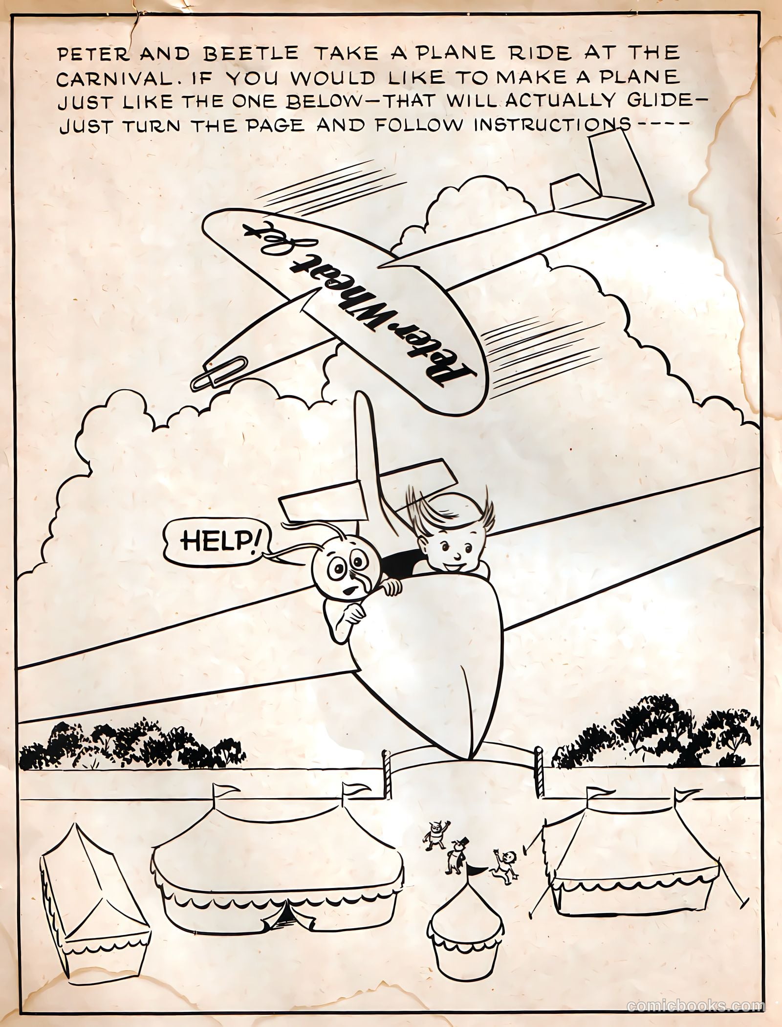 Peter Wheat Fun Book #nn (1952) — page 7 of 32