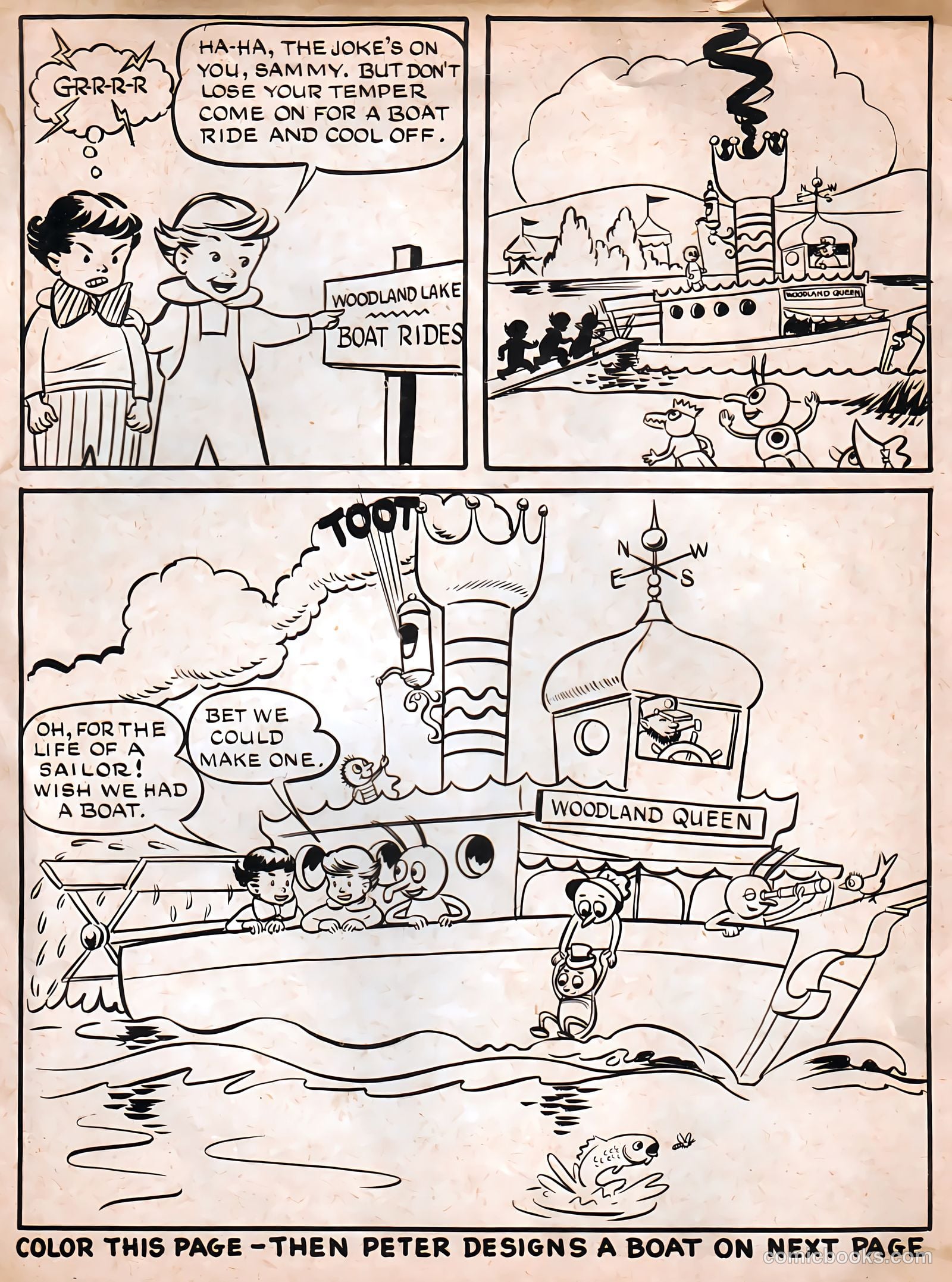 Peter Wheat Fun Book #nn (1952) — page 22 of 32