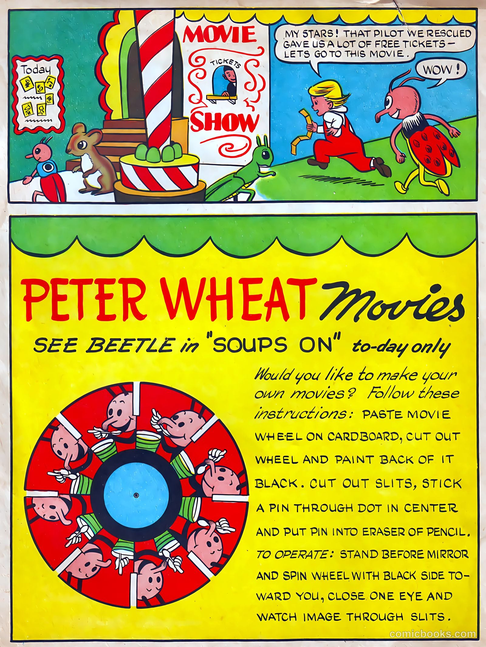 Peter Wheat Fun Book #nn (1952) — page 28 of 32