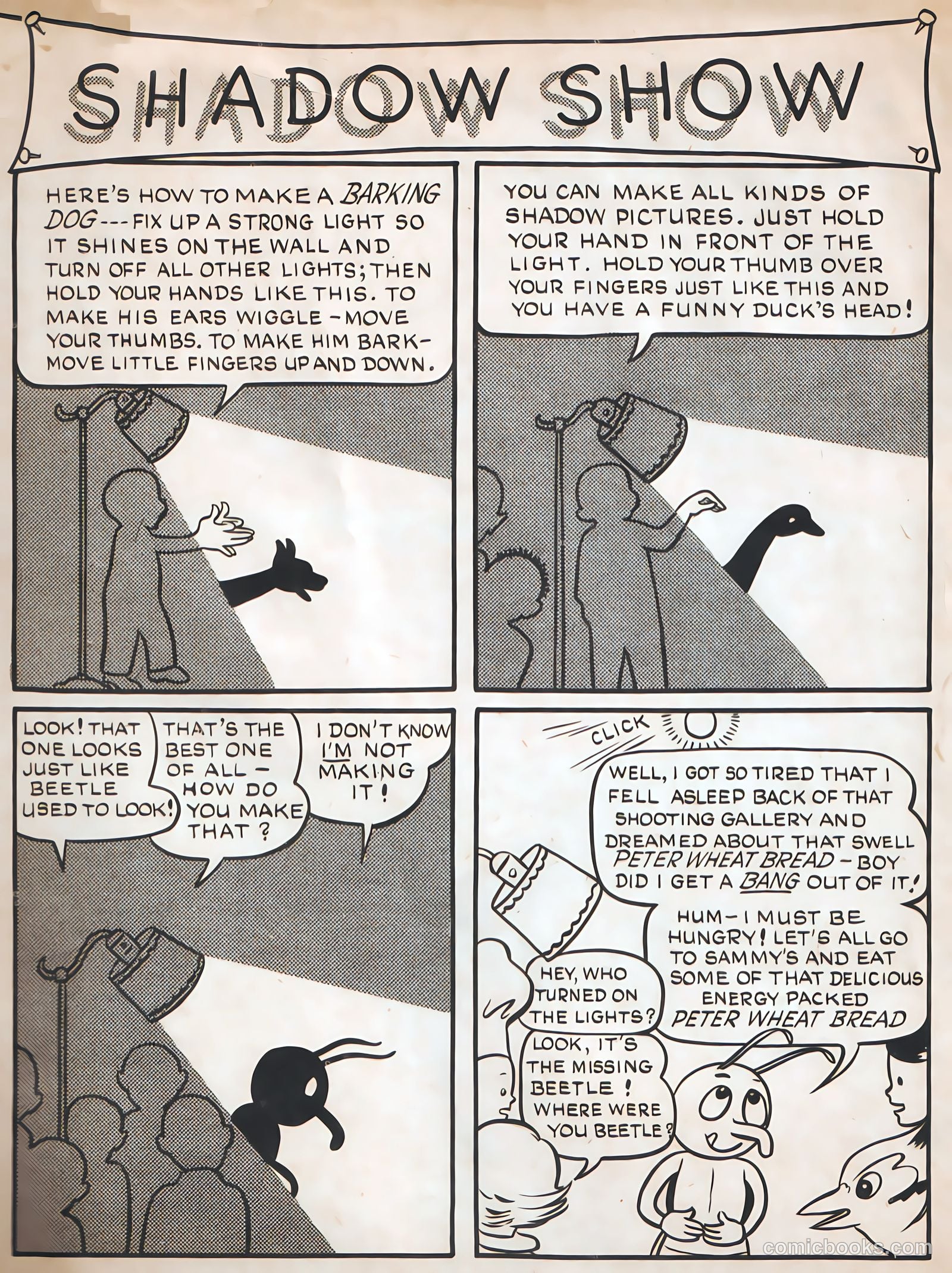 Peter Wheat Fun Book #nn (1952) — page 31 of 32
