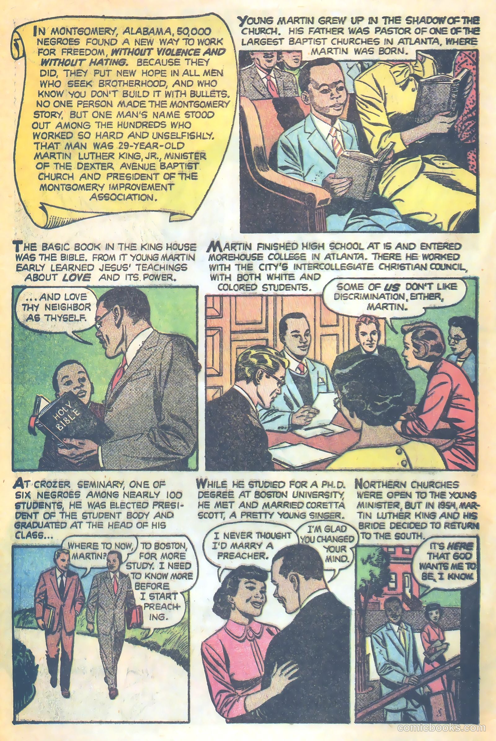 Martin Luther King and the Montgomery Story #nn (1958) — page 2 of 17