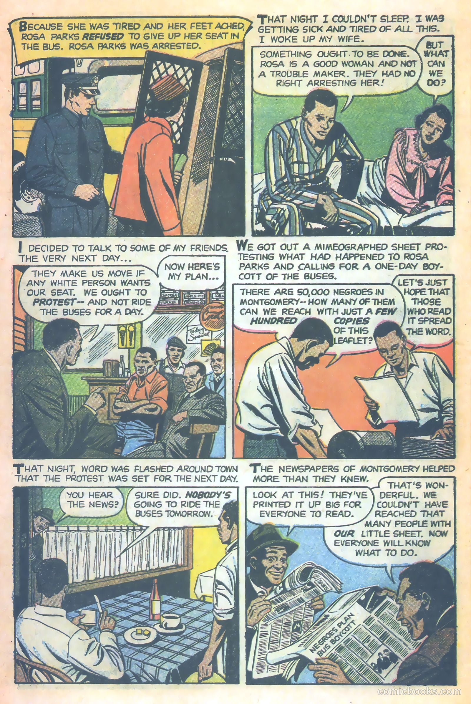 Martin Luther King and the Montgomery Story #nn (1958) — page 4 of 17