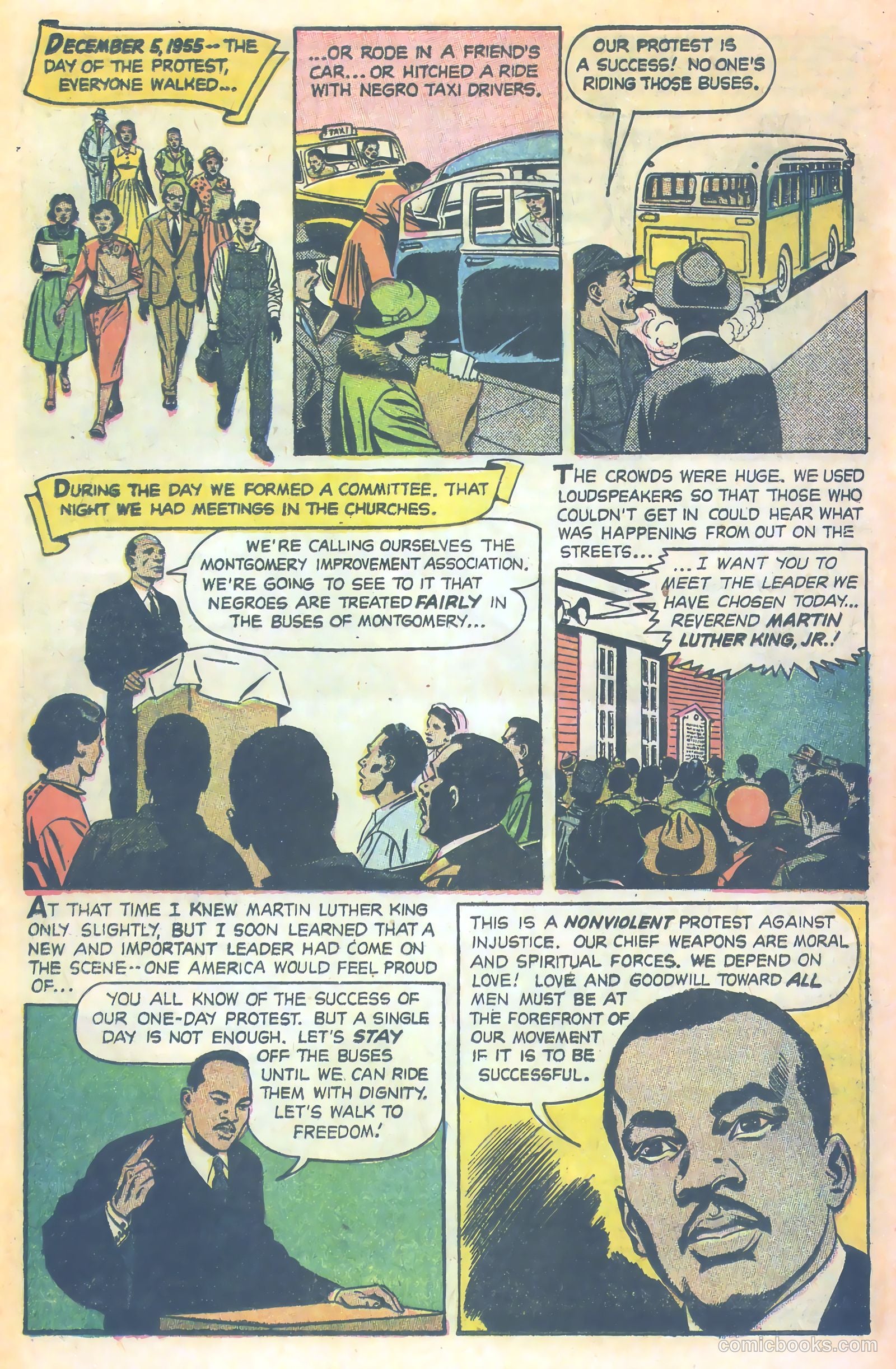 Martin Luther King and the Montgomery Story #nn (1958) — page 5 of 17