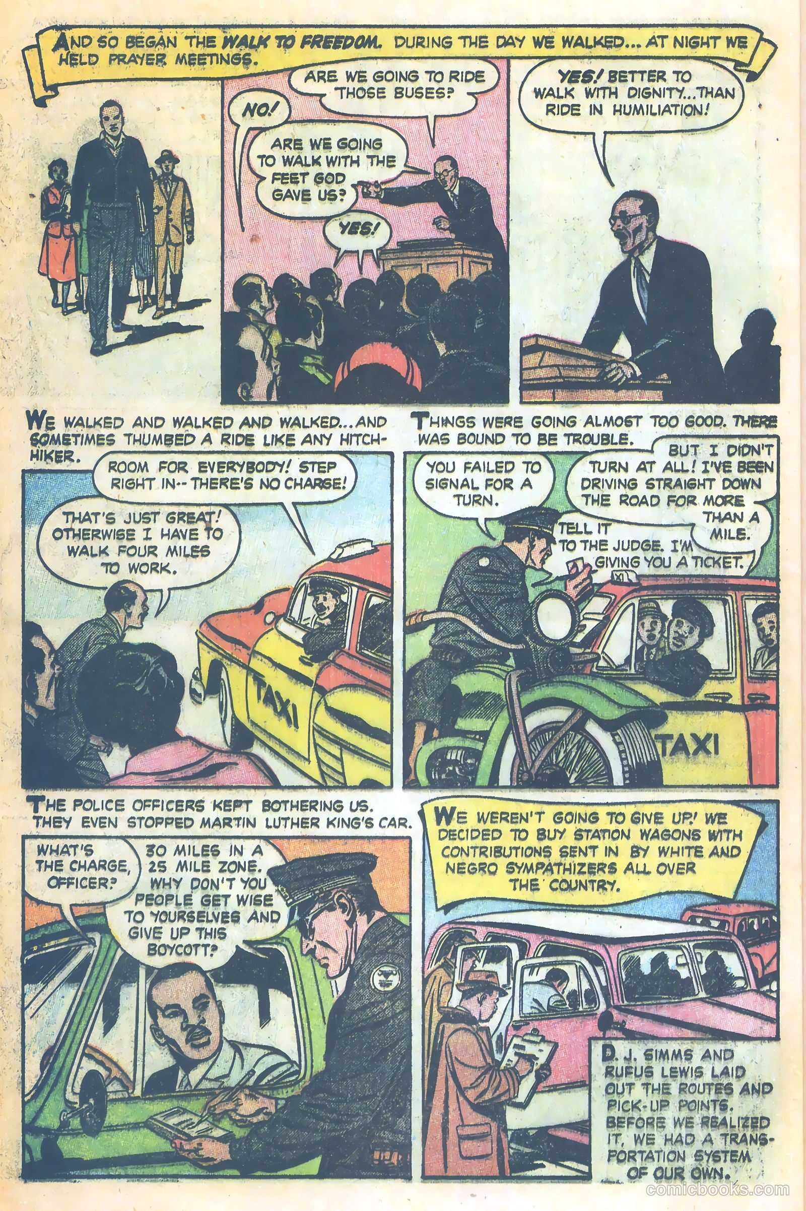 Martin Luther King and the Montgomery Story #nn (1958) — page 6 of 17