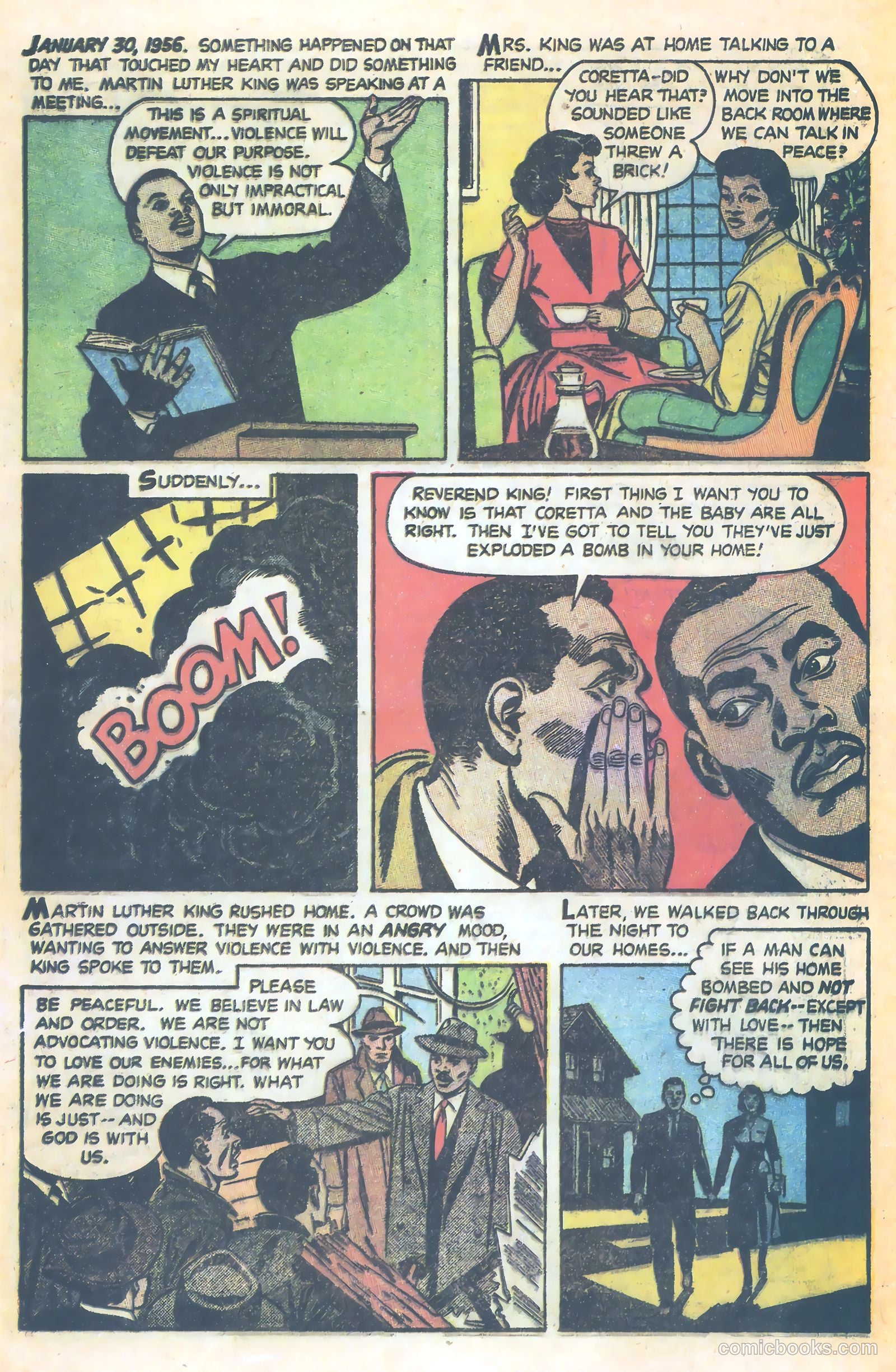 Martin Luther King and the Montgomery Story #nn (1958) — page 7 of 17