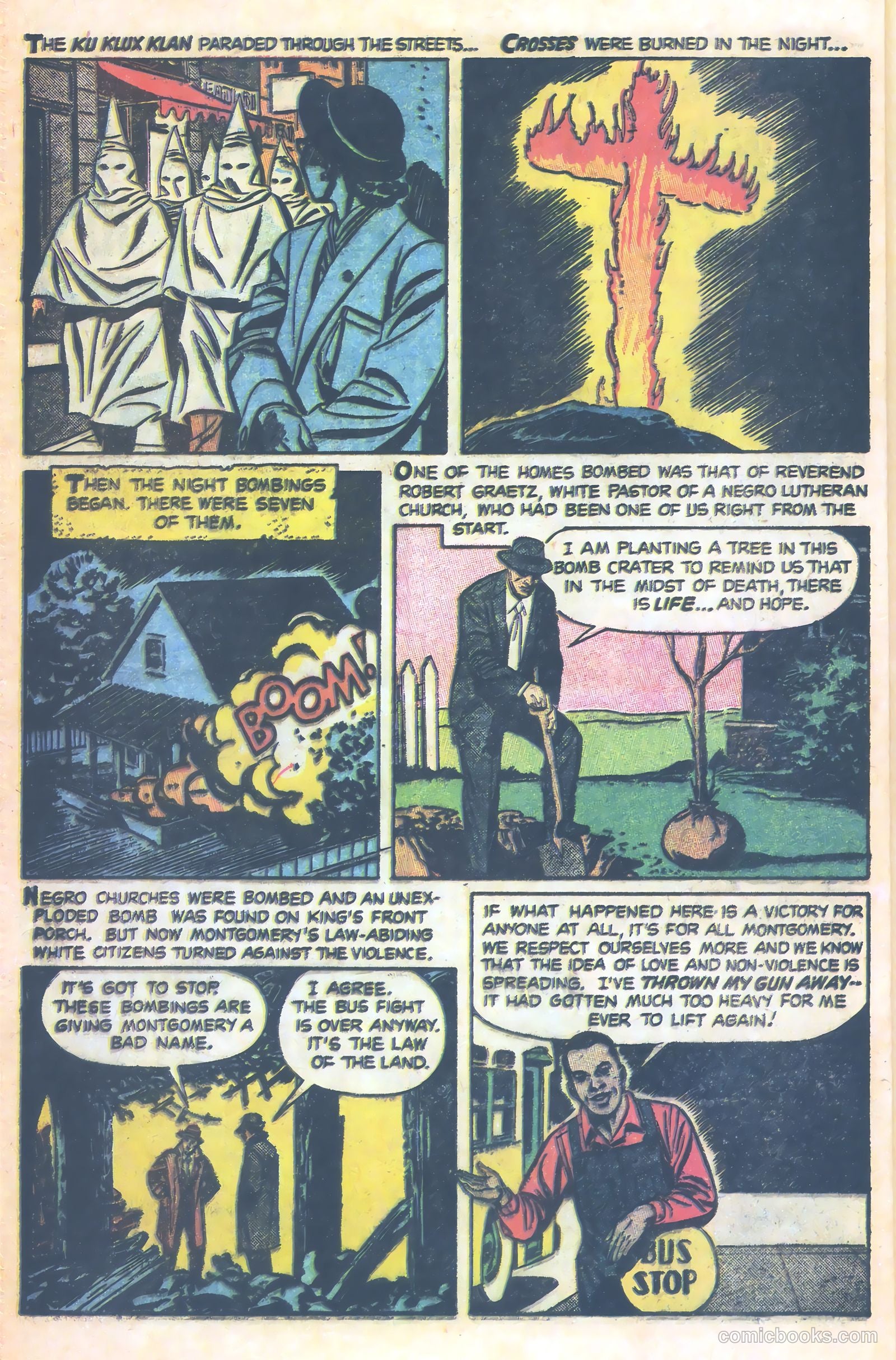 Martin Luther King and the Montgomery Story #nn (1958) — page 10 of 17