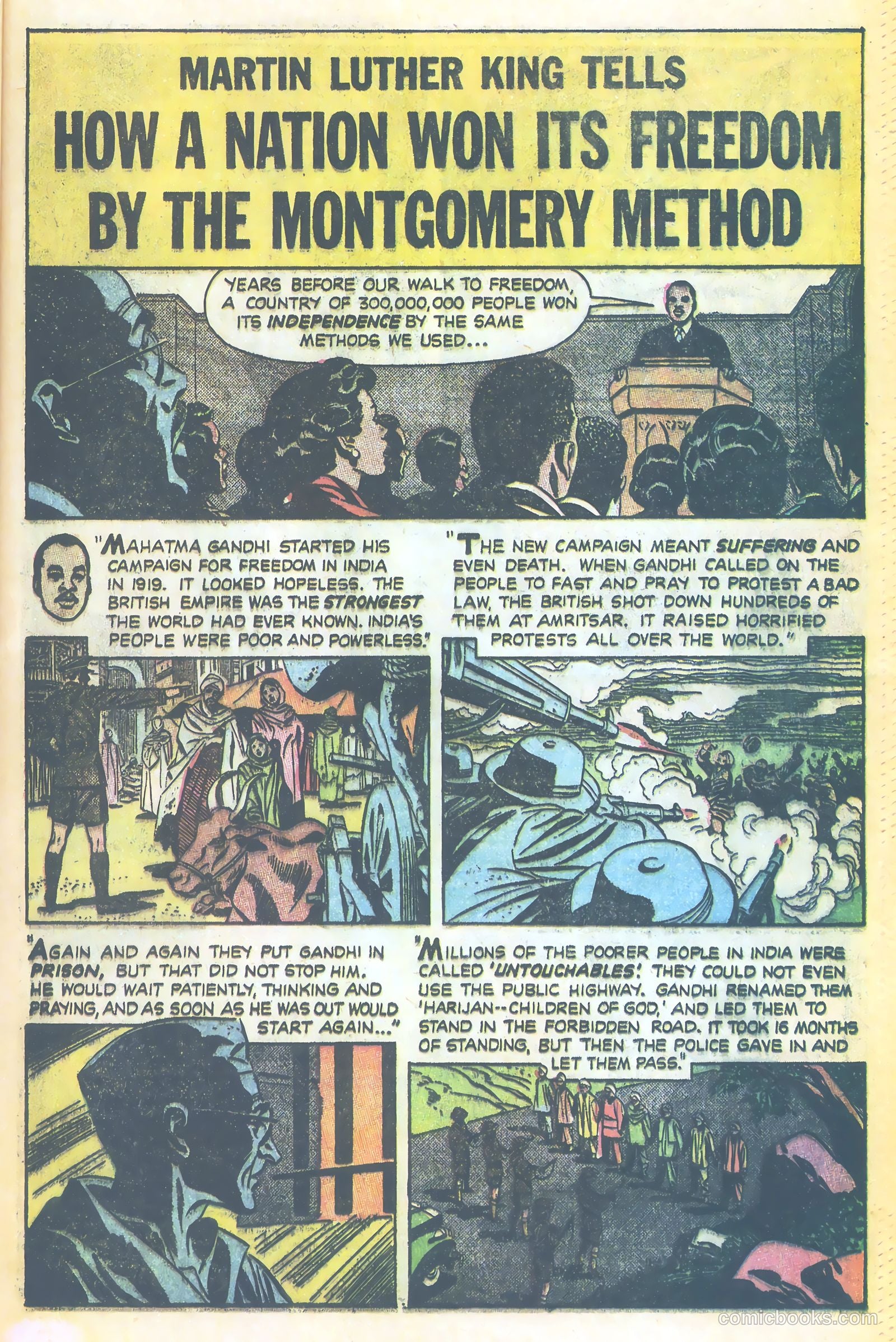Martin Luther King and the Montgomery Story #nn (1958) — page 11 of 17