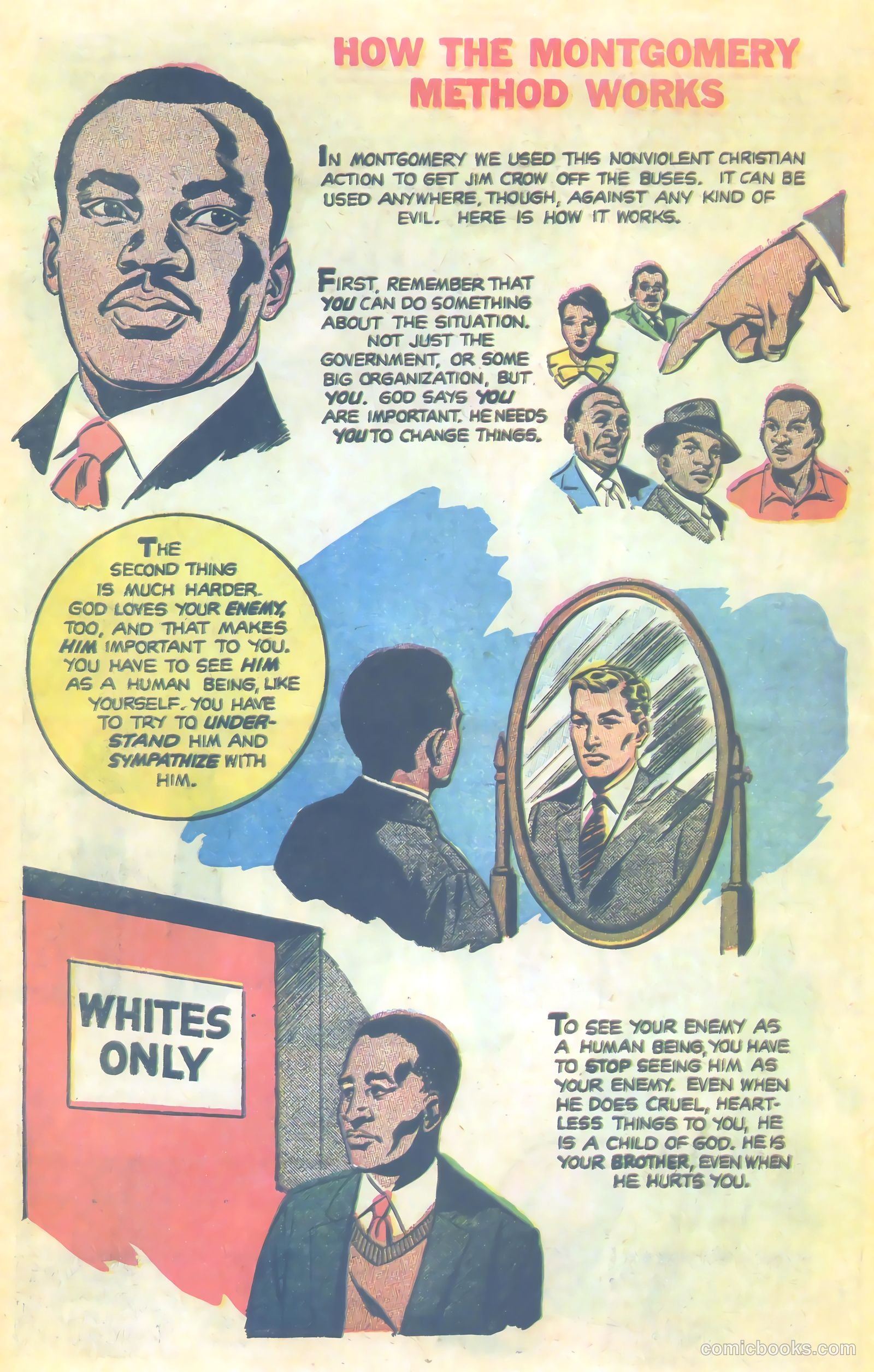 Martin Luther King and the Montgomery Story #nn (1958) — page 13 of 17