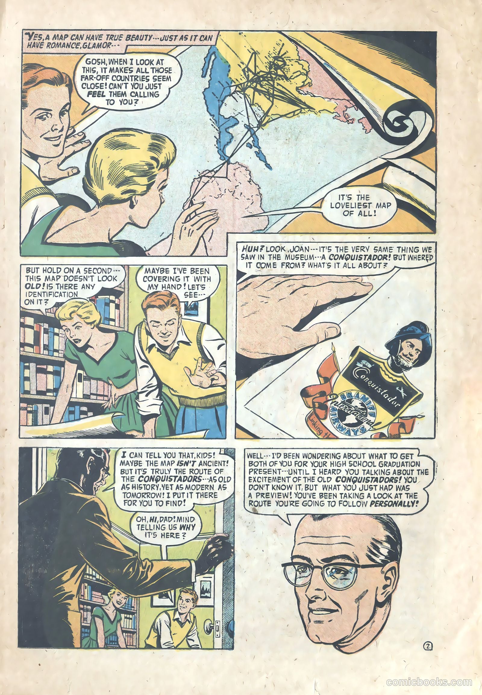Wings of Adventure #nn (1956) — page 3 of 16