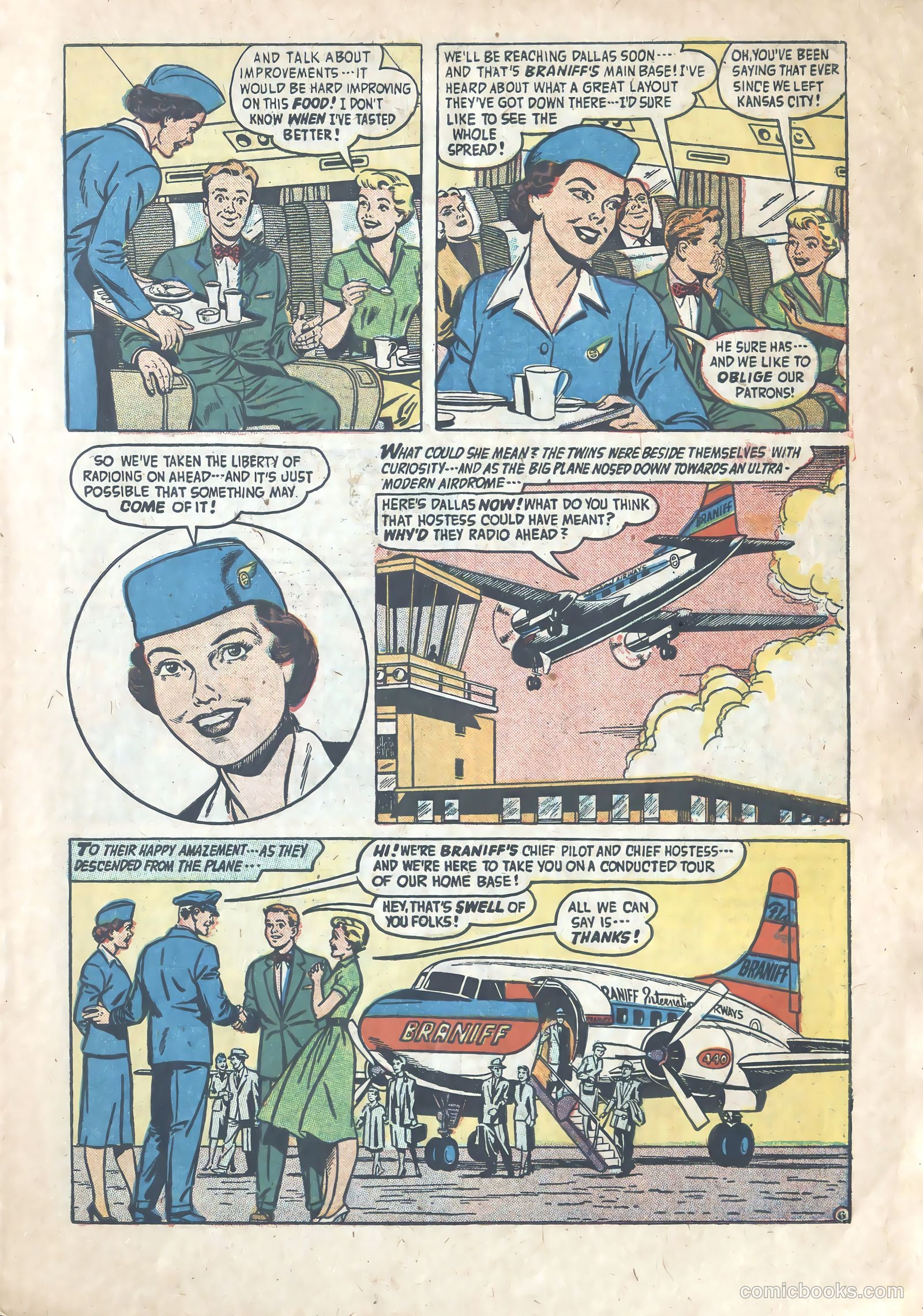 Wings of Adventure #nn (1956) — page 7 of 16