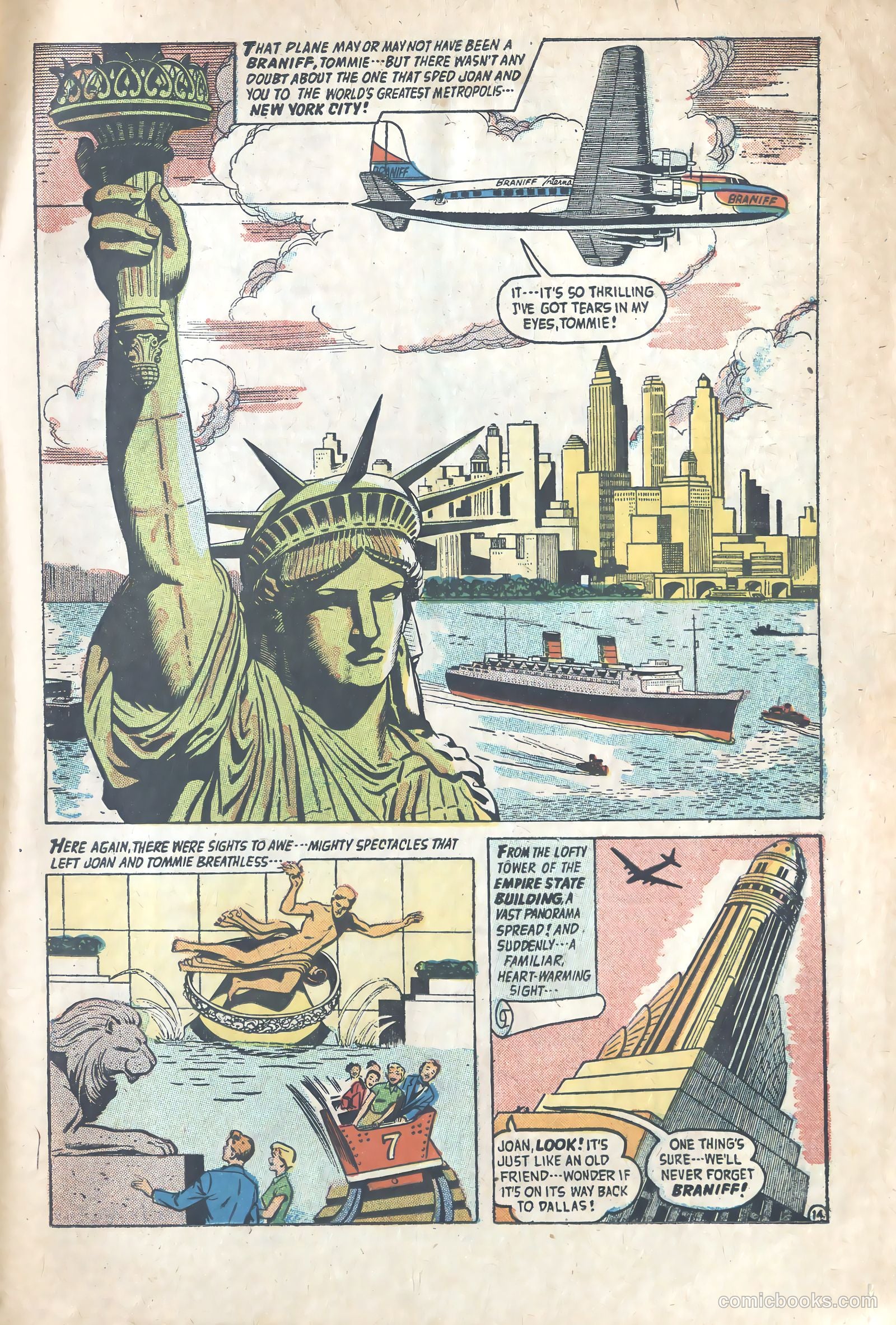 Wings of Adventure #nn (1956) — page 15 of 16