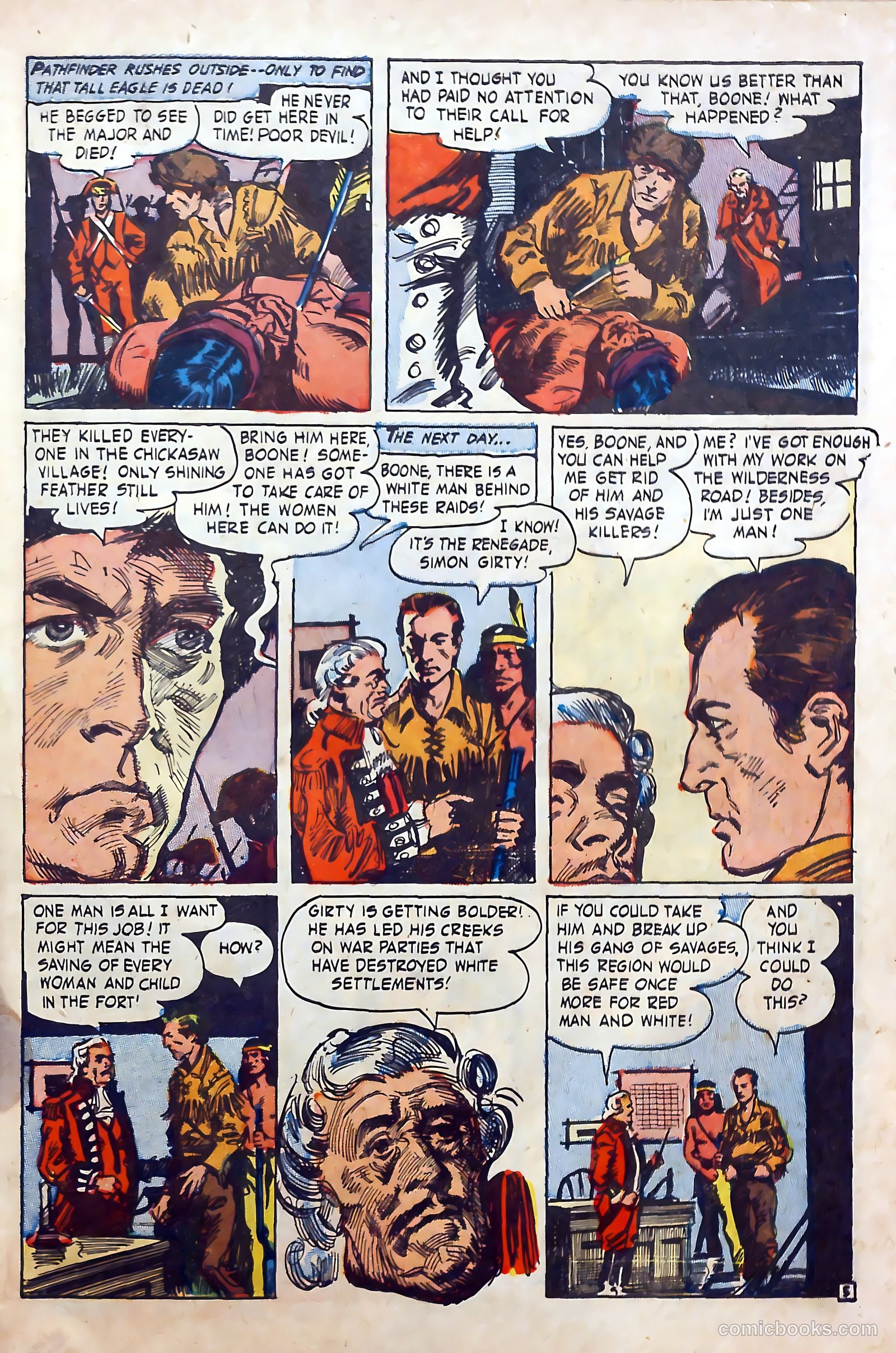 fighting daniel boone nn #nn — page 8 of 37