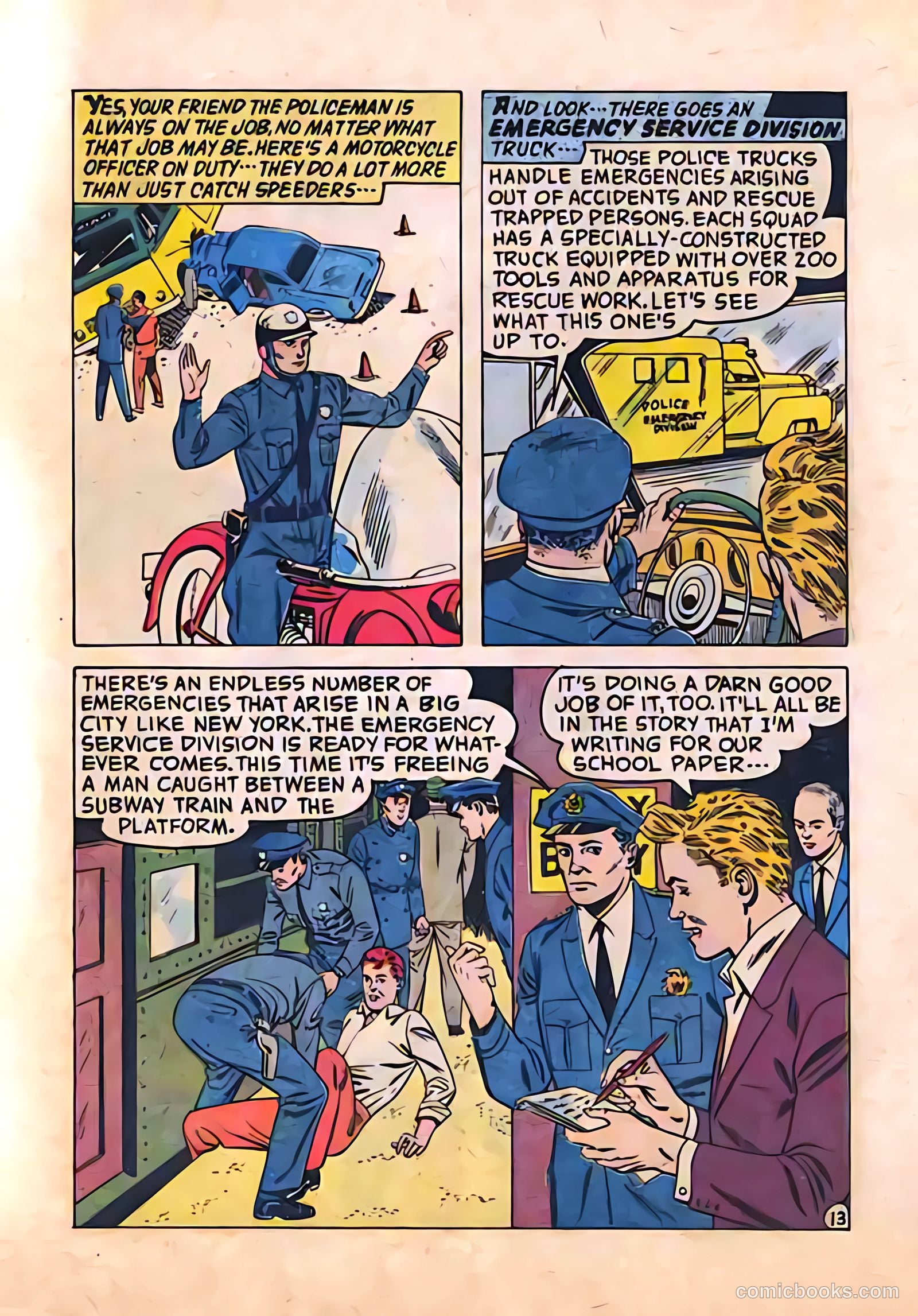 Your Friend, the Policeman #nn (1963) — page 13 of 16