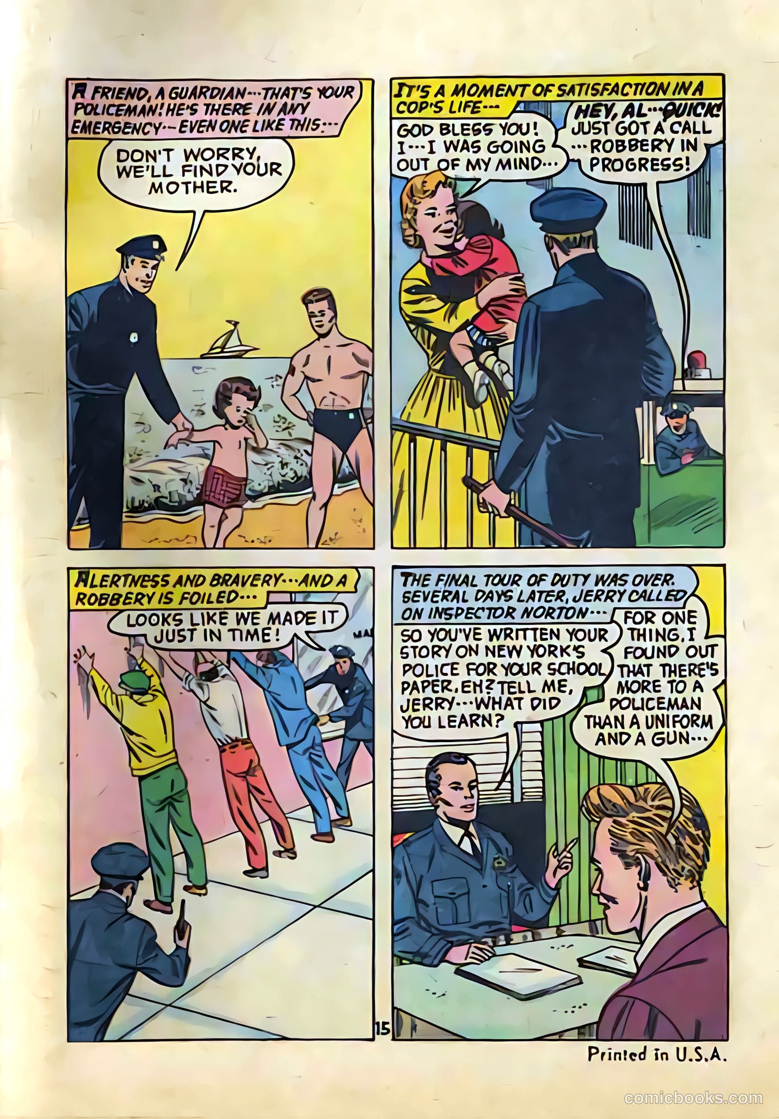 Your Friend, the Policeman #nn (1963) — page 15 of 16