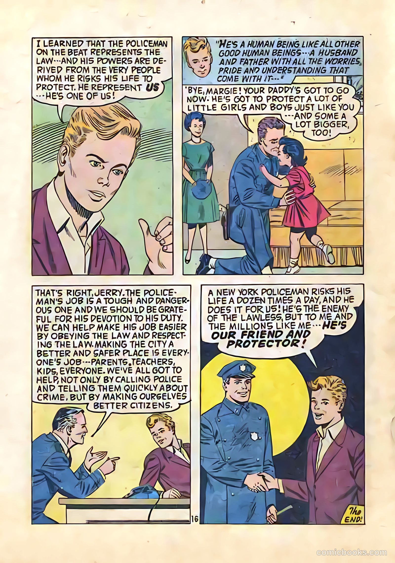 Your Friend, the Policeman #nn (1963) — page 16 of 16