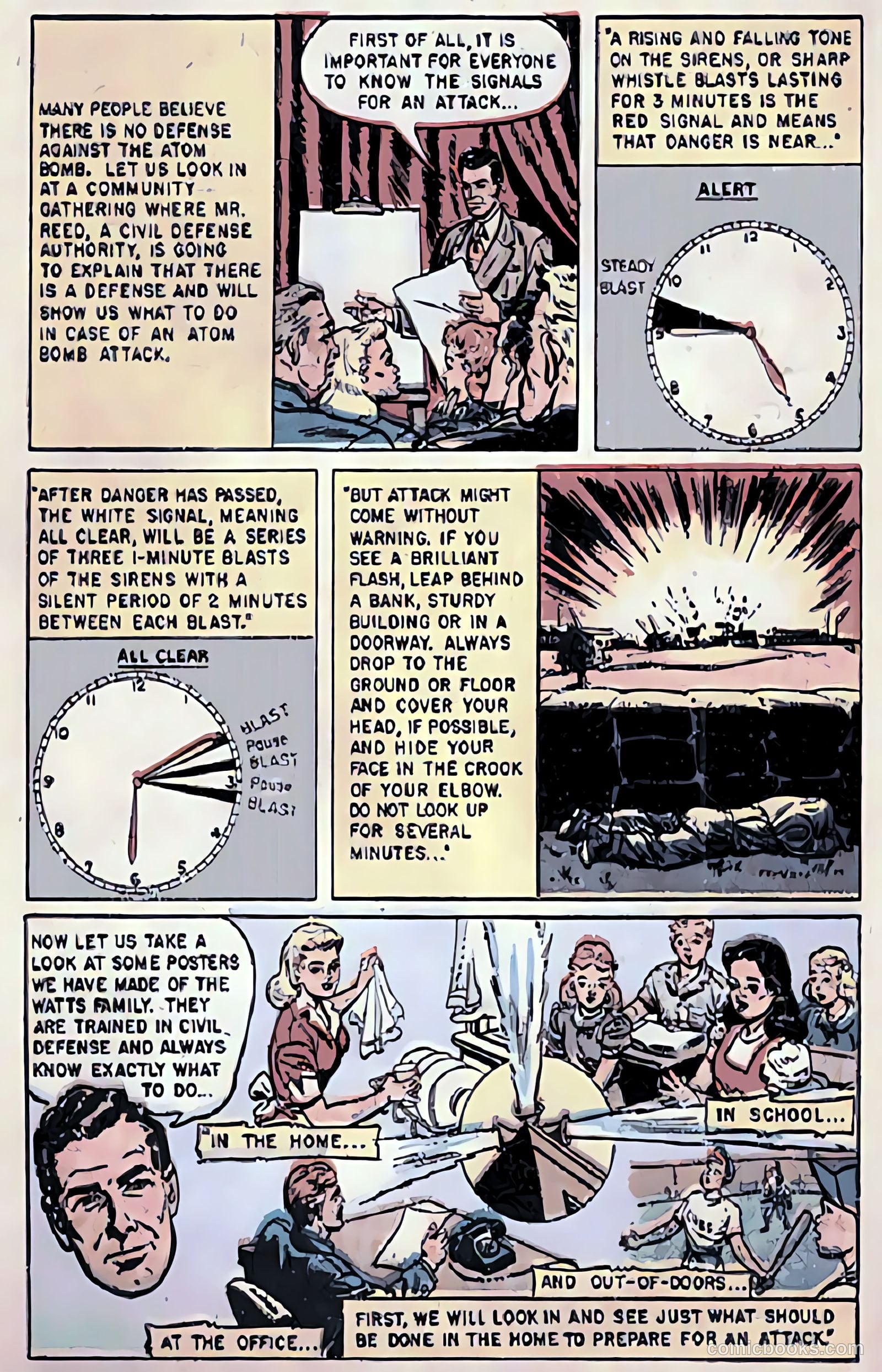 If an A-Bomb Falls #nn (1951) — page 2 of 8
