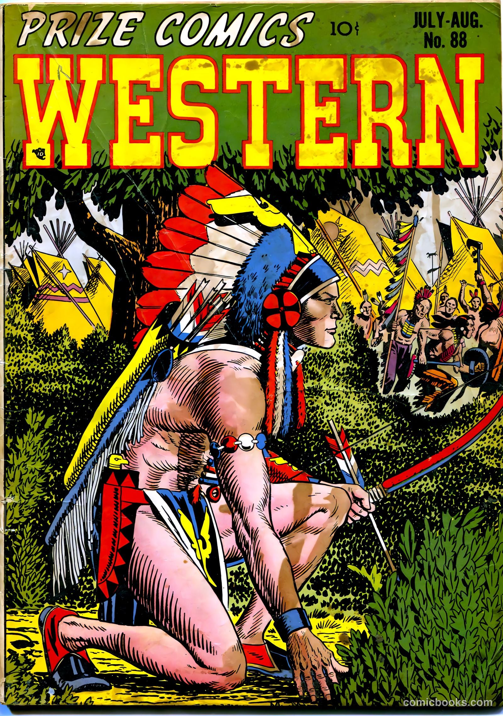 Prize Comics Western #88