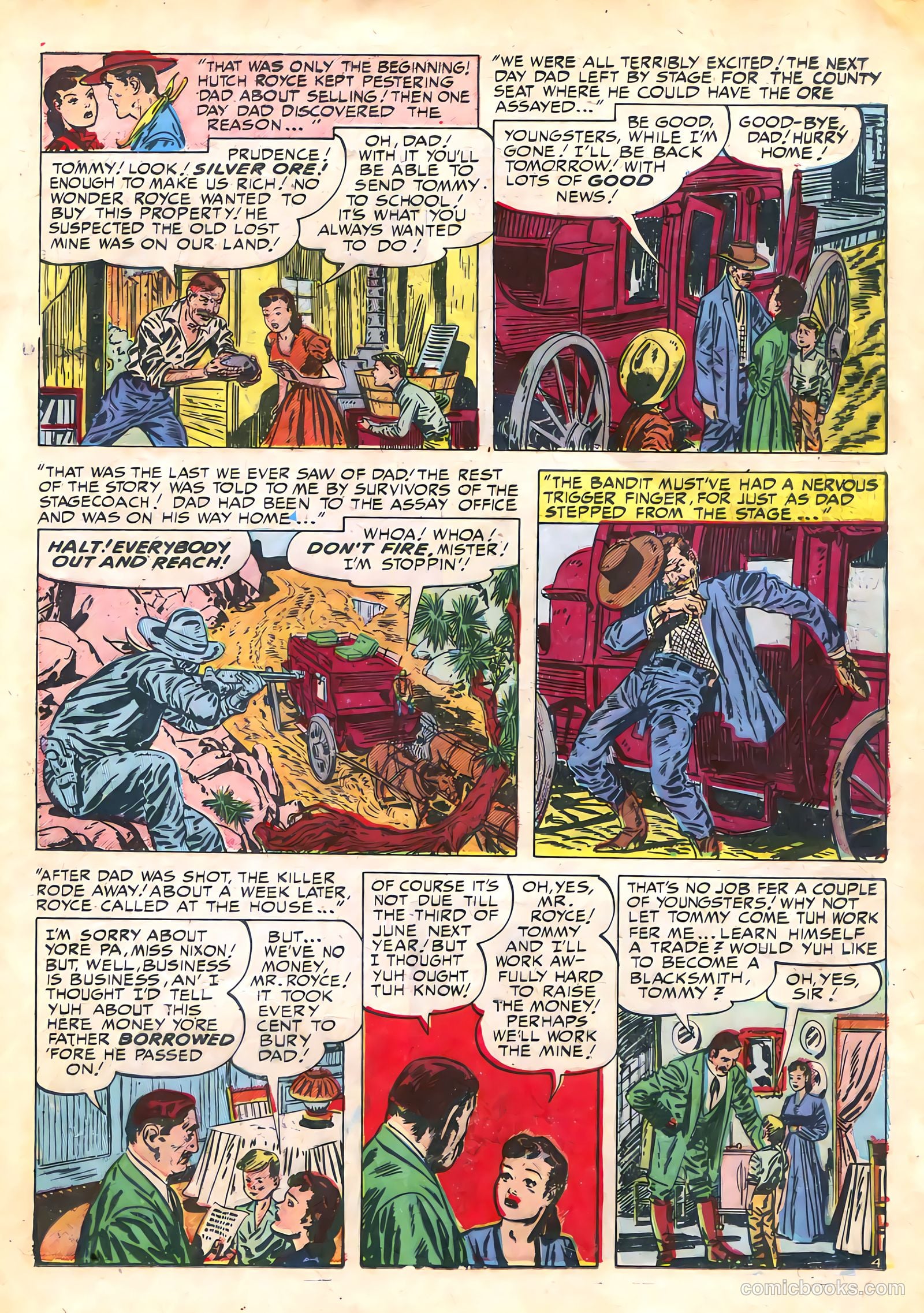Prize Comics Western #88 (1950) — page 19 of 44