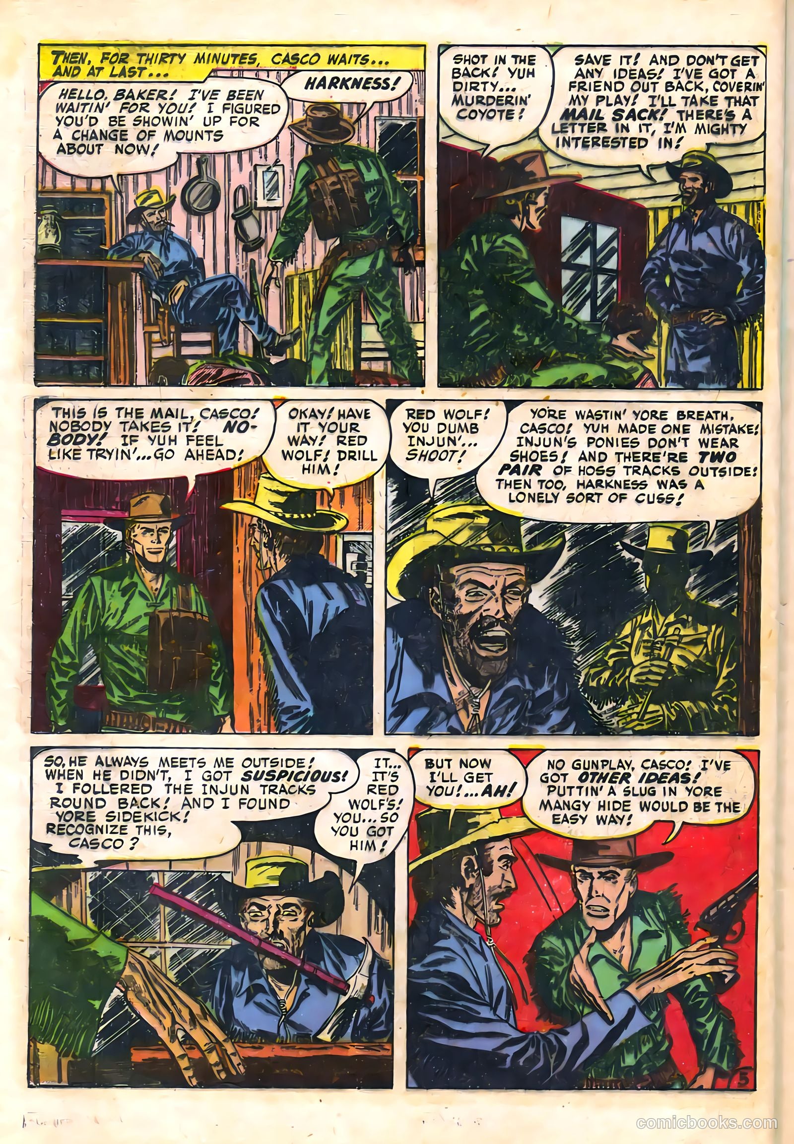 Prize Comics Western #88 (1950) — page 28 of 44
