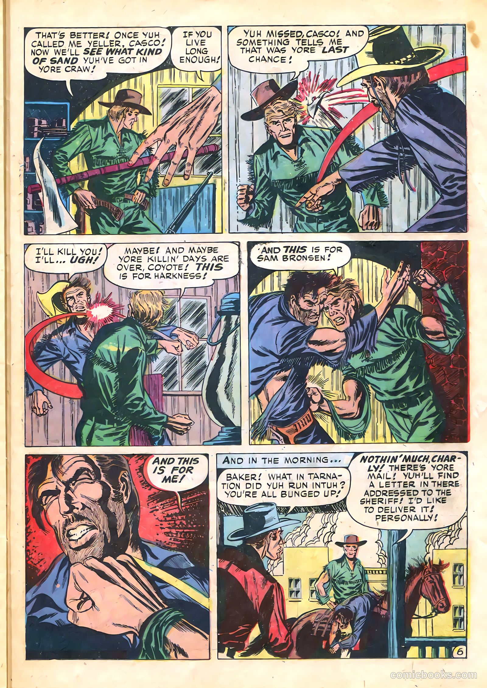 Prize Comics Western #88 (1950) — page 29 of 44