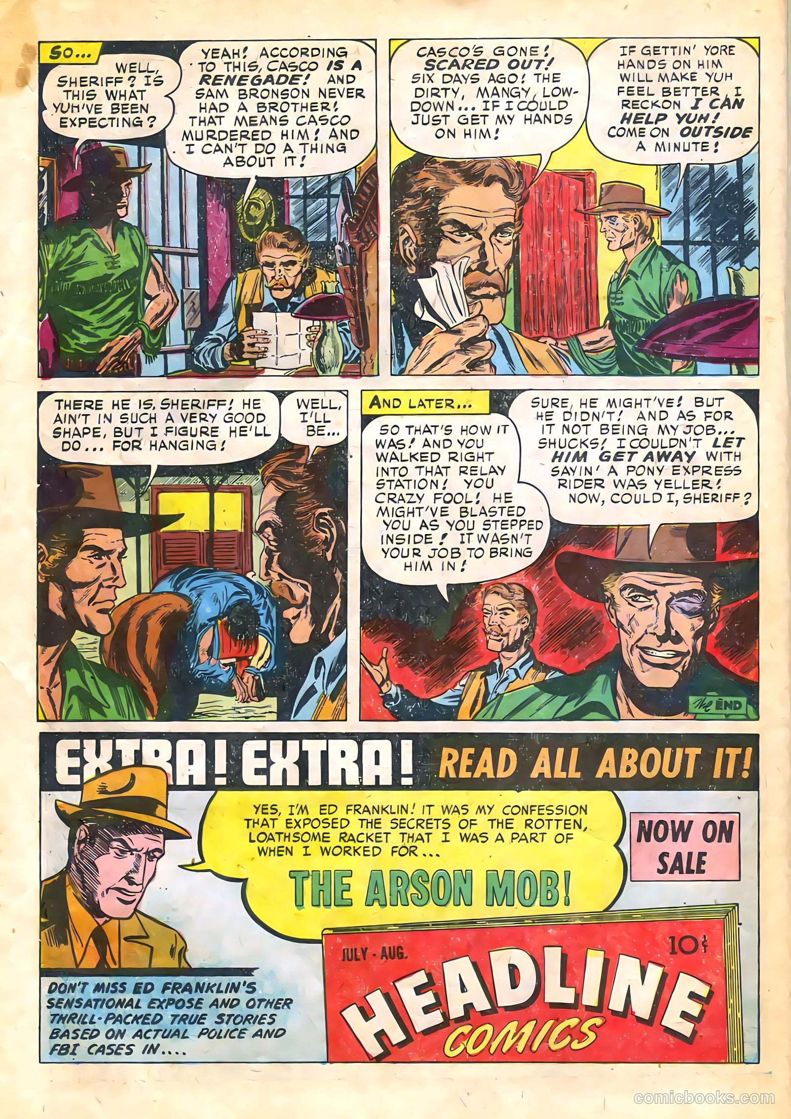 Prize Comics Western #88 (1950) — page 30 of 44