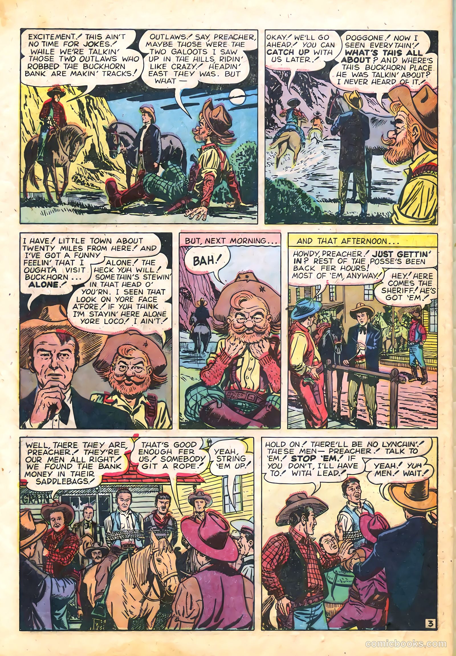Prize Comics Western #88 (1950) — page 36 of 44