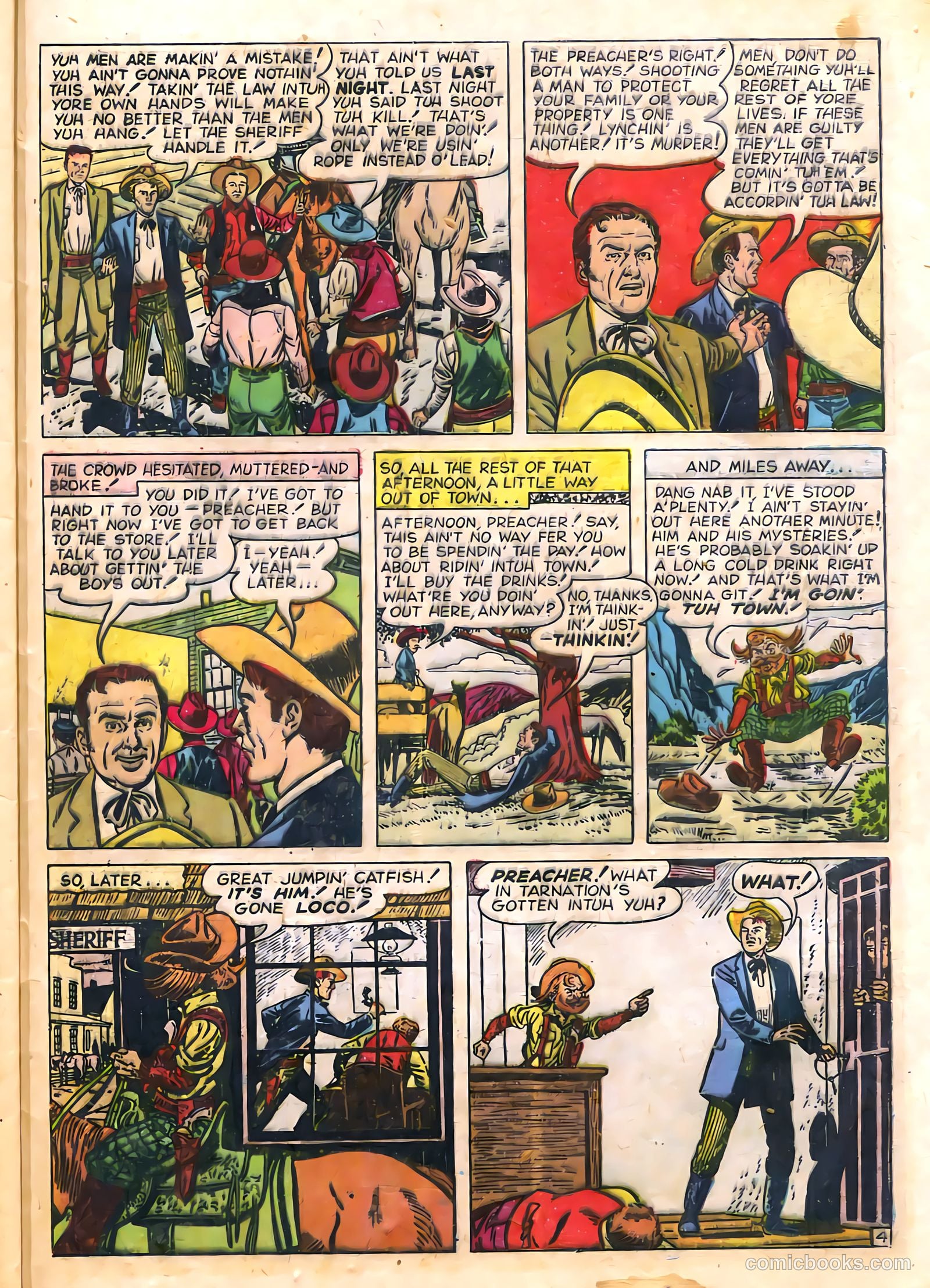 Prize Comics Western #88 (1950) — page 37 of 44