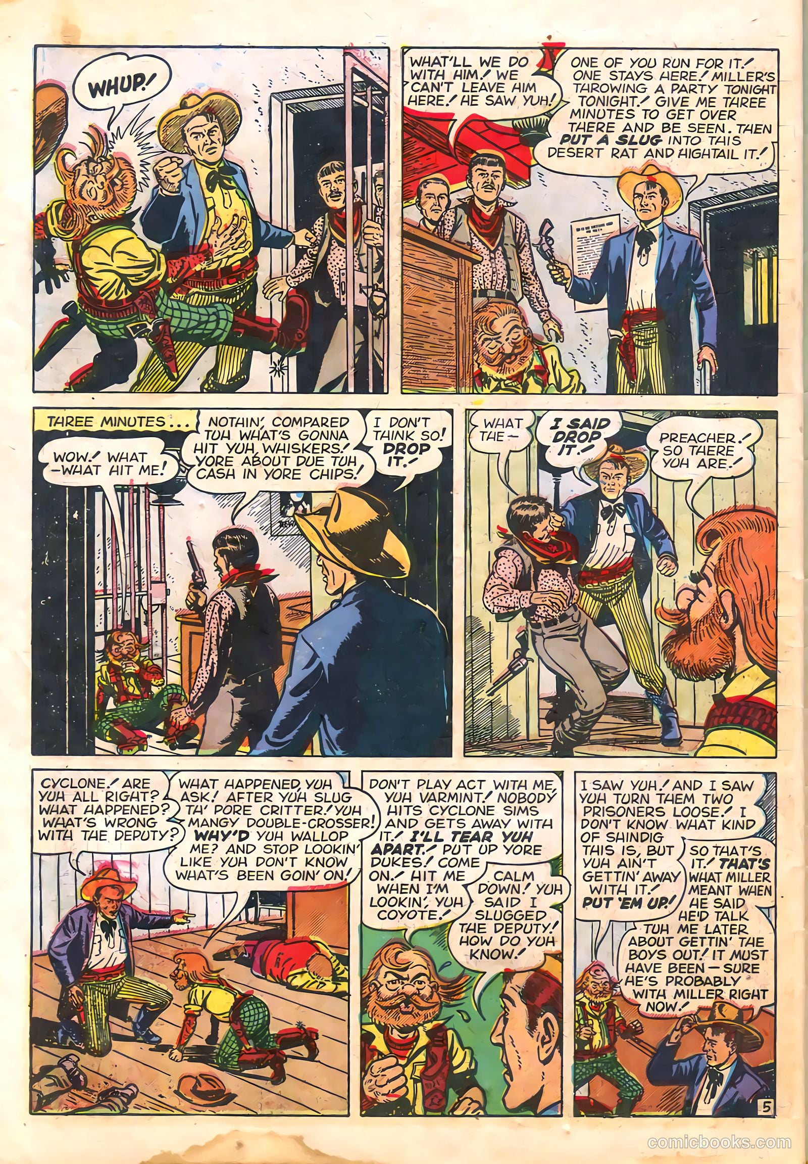 Prize Comics Western #88 (1950) — page 38 of 44