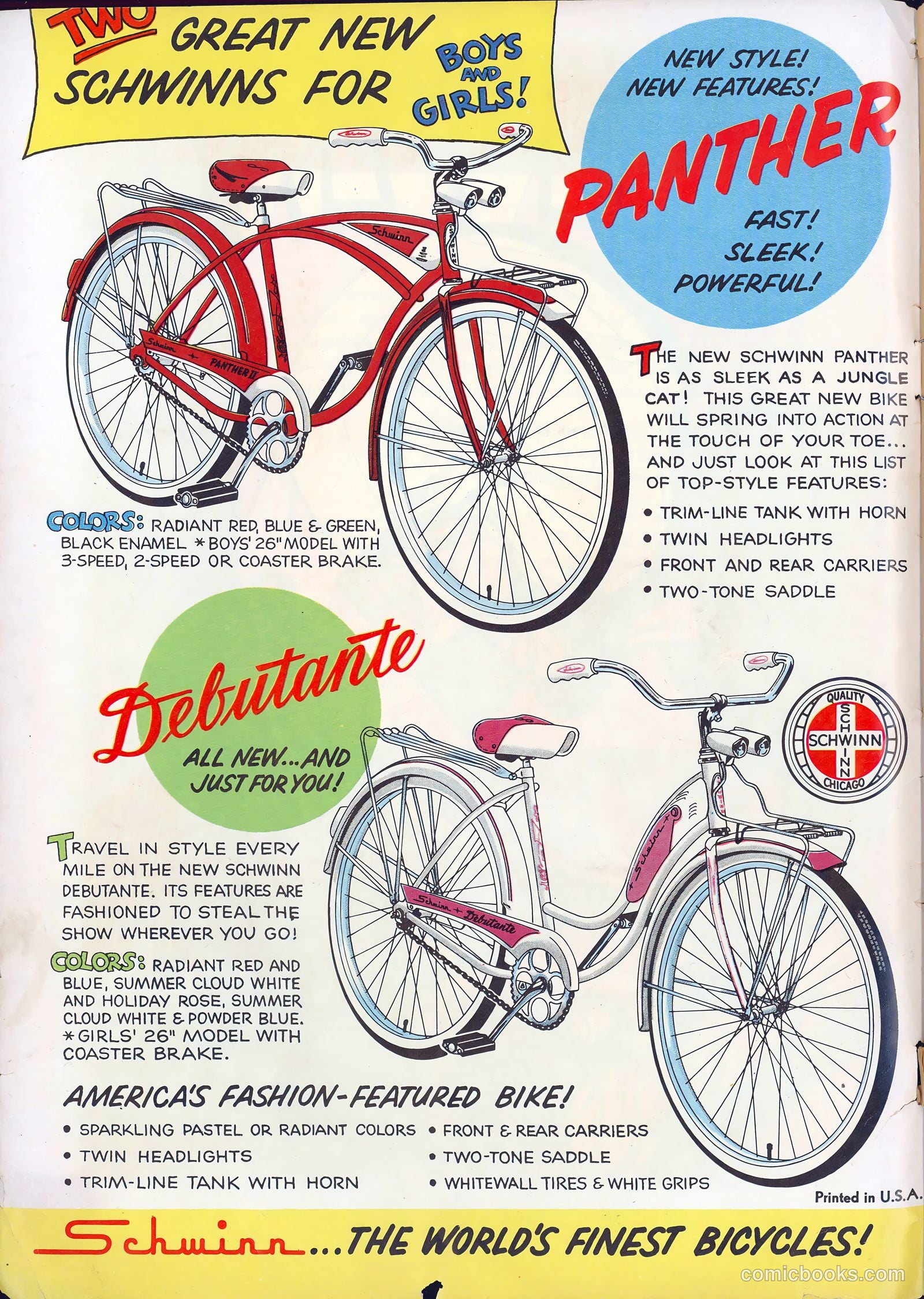 Schwinn Bike Thrills #nn (1959) — page 2 of 42