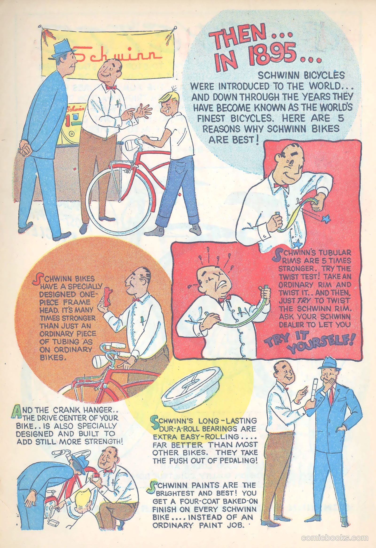 Schwinn Bike Thrills #nn (1959) — page 7 of 42