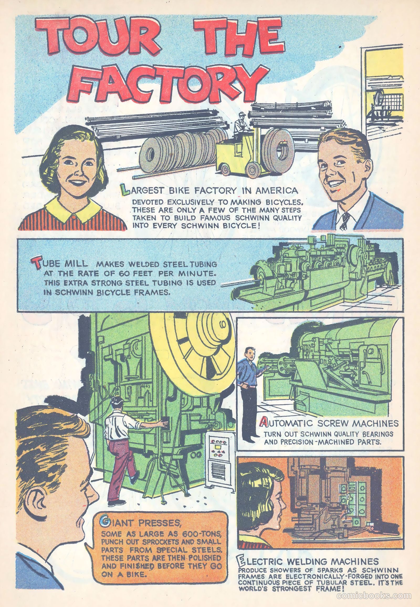 Schwinn Bike Thrills #nn (1959) — page 16 of 42