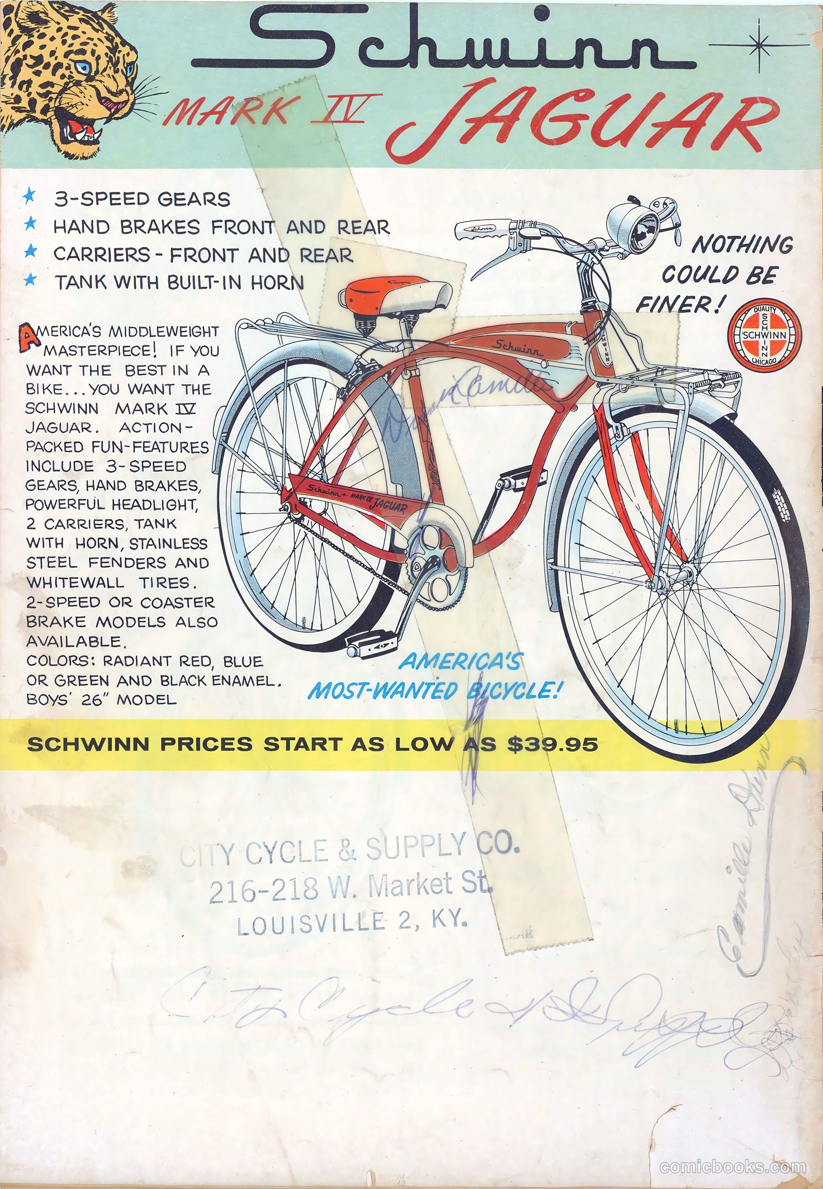 Schwinn Bike Thrills #nn (1959) — page 30 of 42