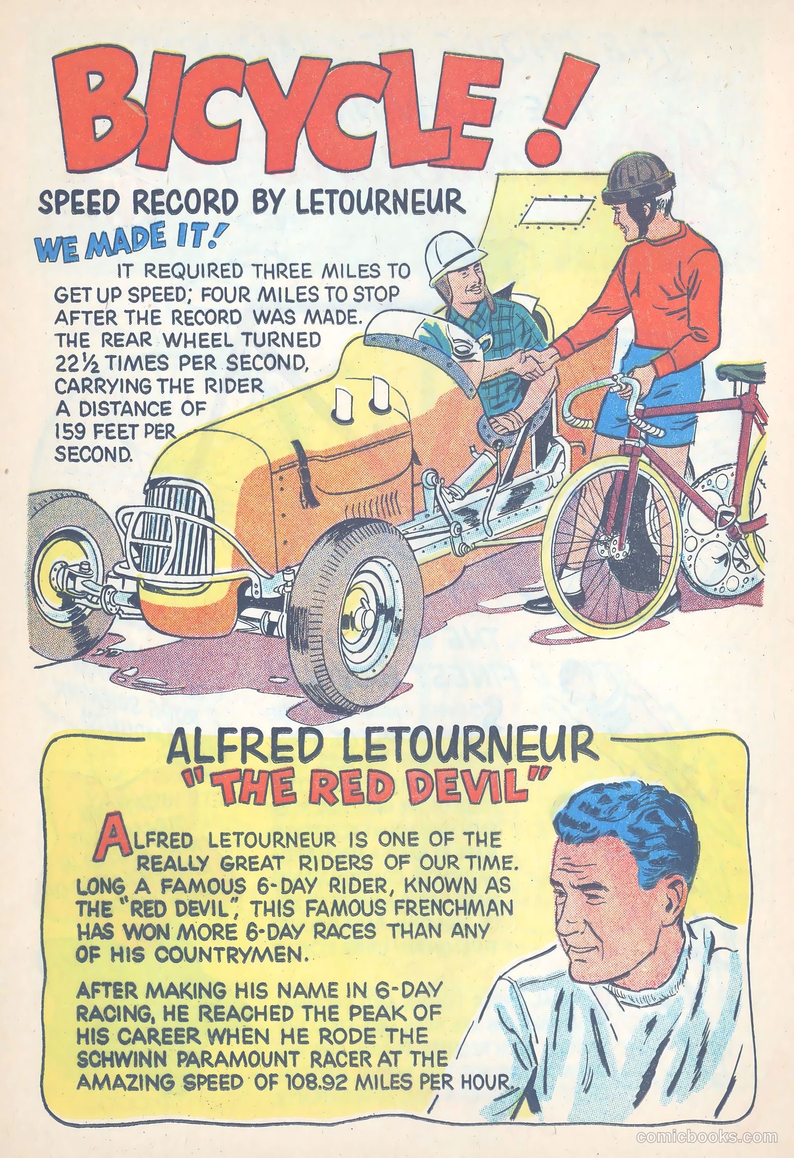 Schwinn Bike Thrills #nn (1959) — page 32 of 42