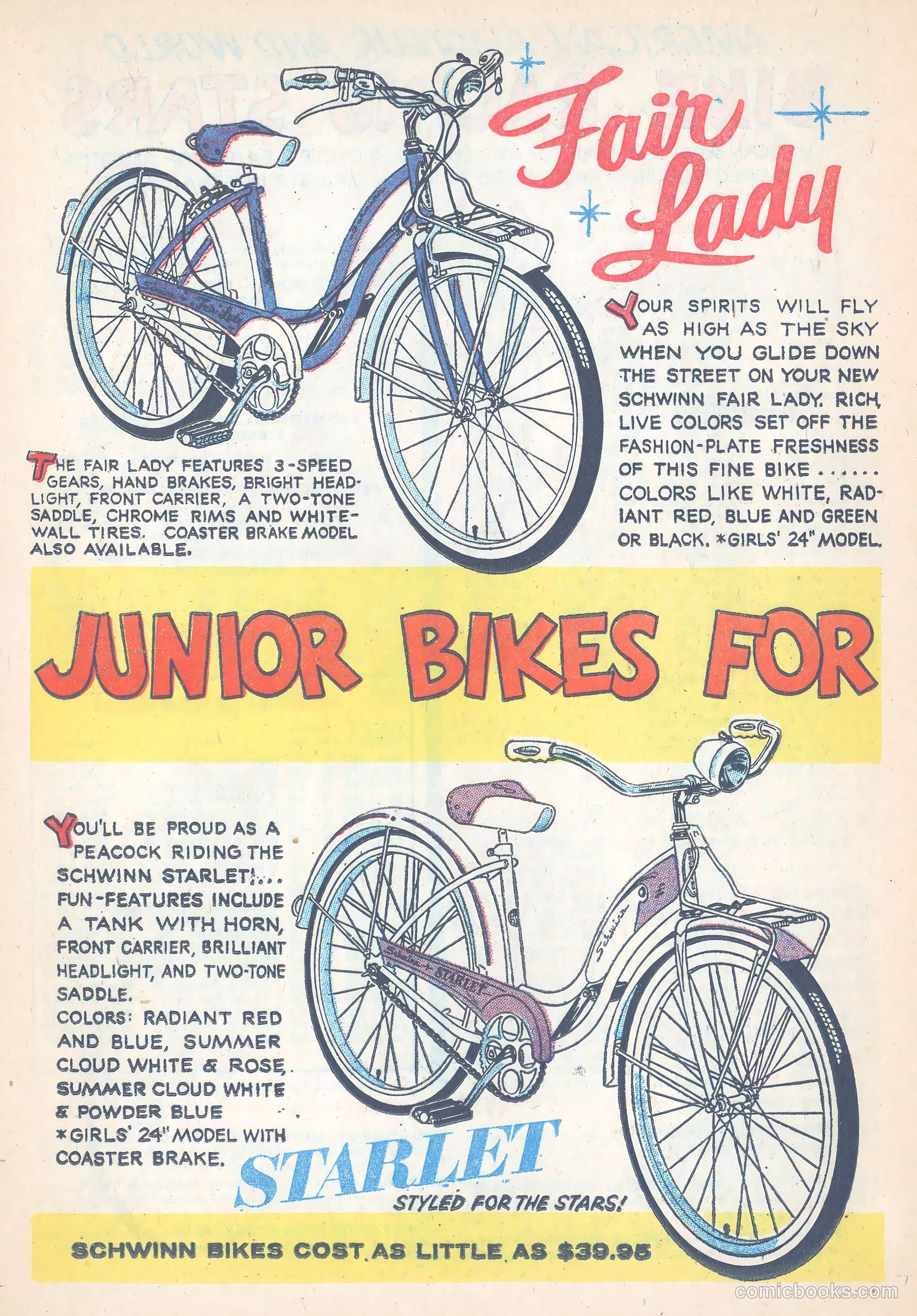 Schwinn Bike Thrills #nn (1959) — page 33 of 42