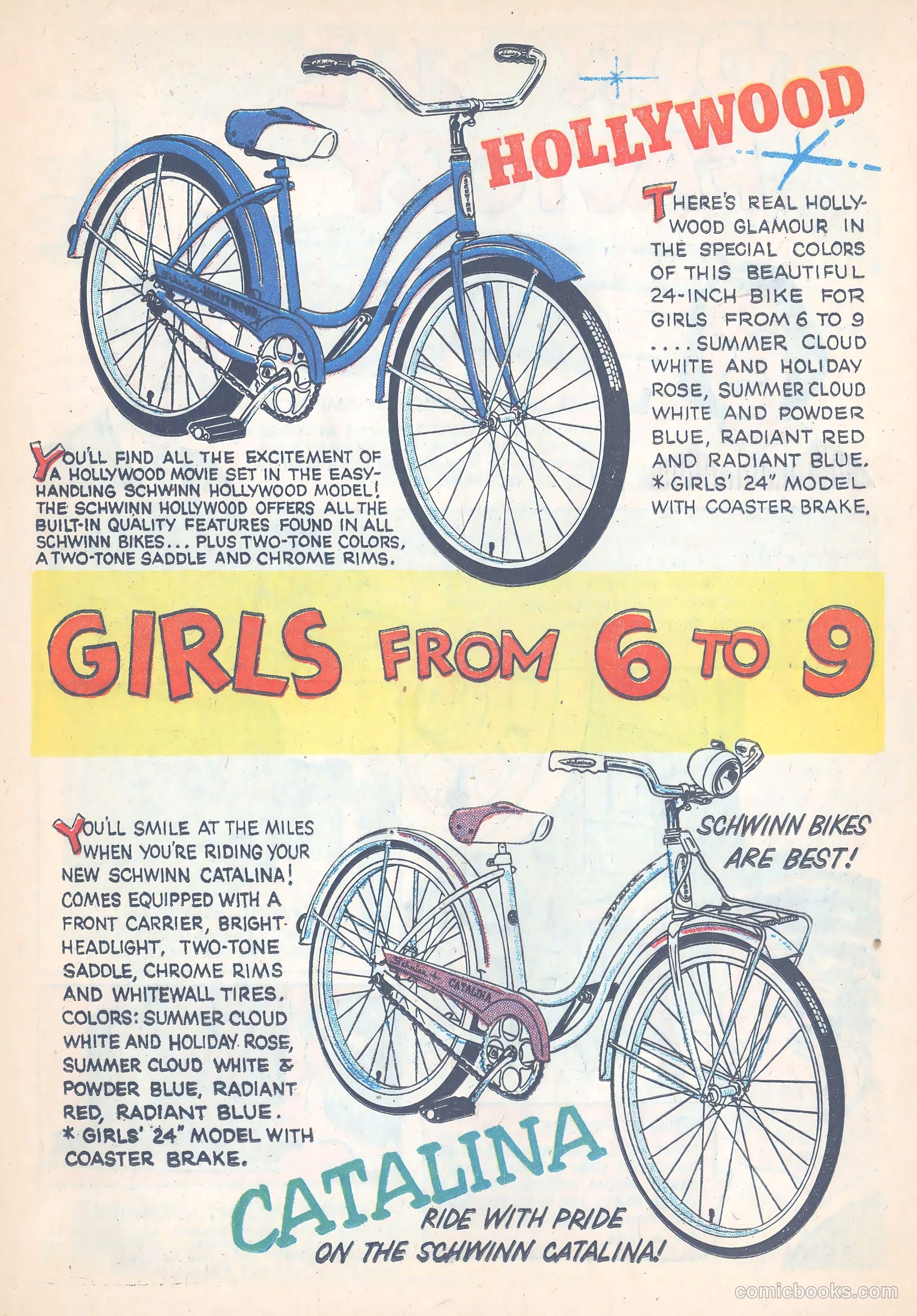Schwinn Bike Thrills #nn (1959) — page 34 of 42