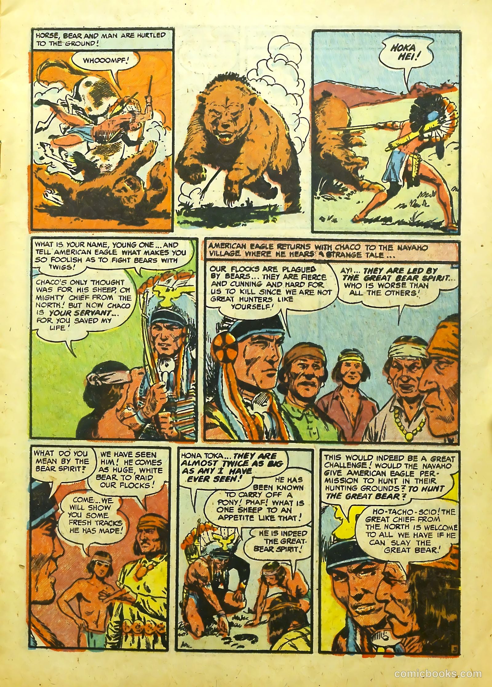 Prize Comics Western #109 (1950) — page 5 of 37