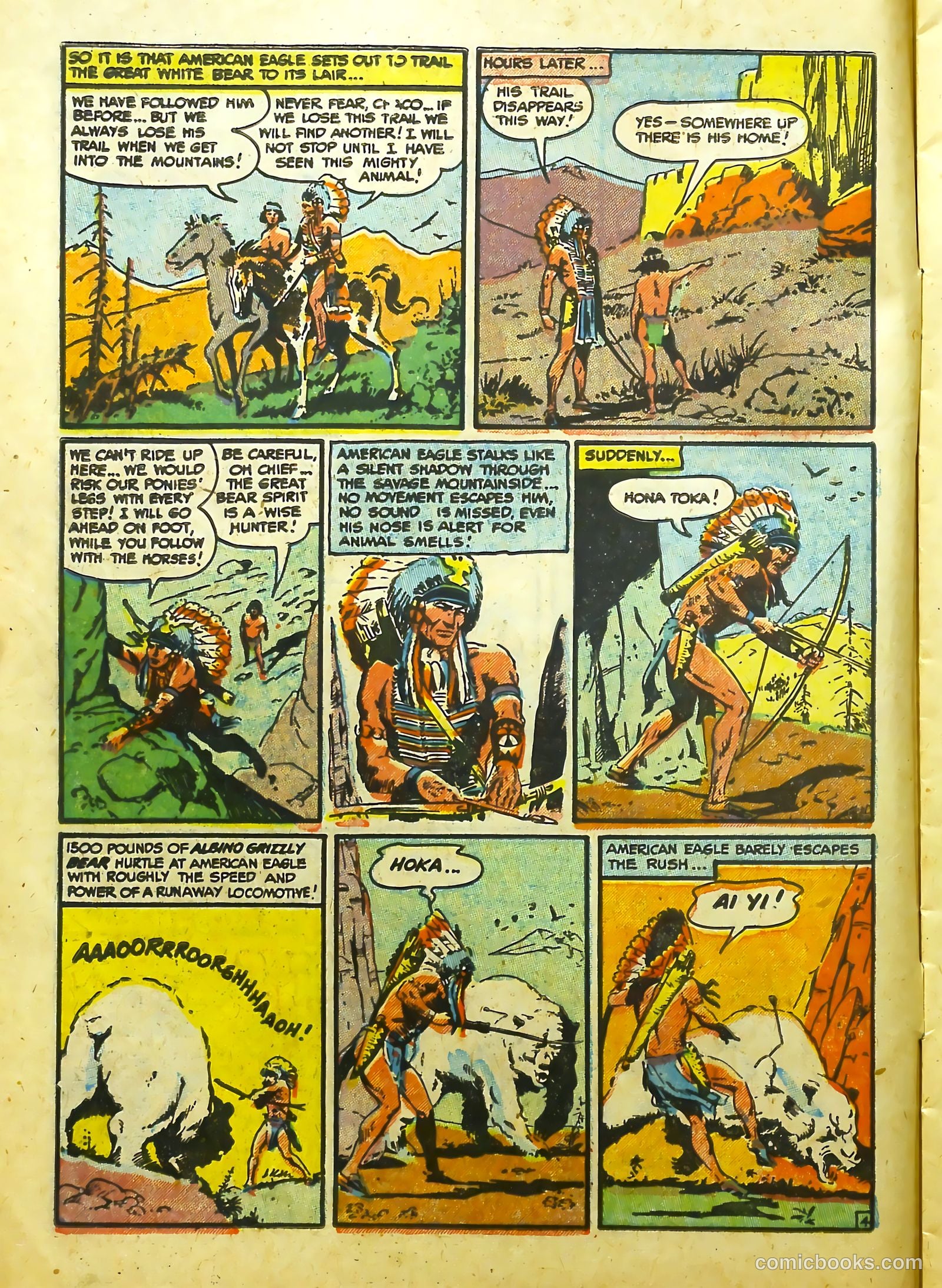 Prize Comics Western #109 (1950) — page 6 of 37