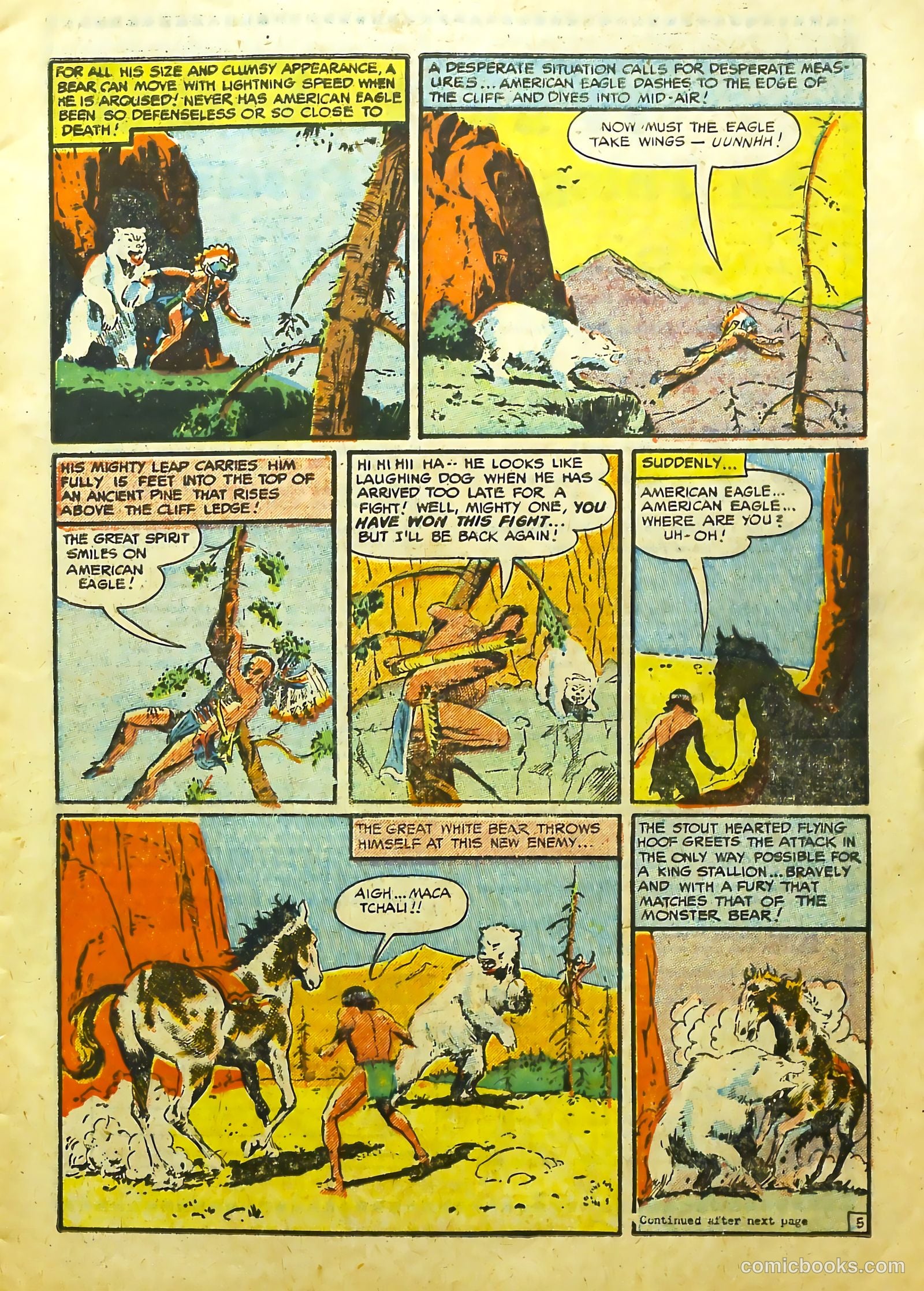 Prize Comics Western #109 (1950) — page 7 of 37