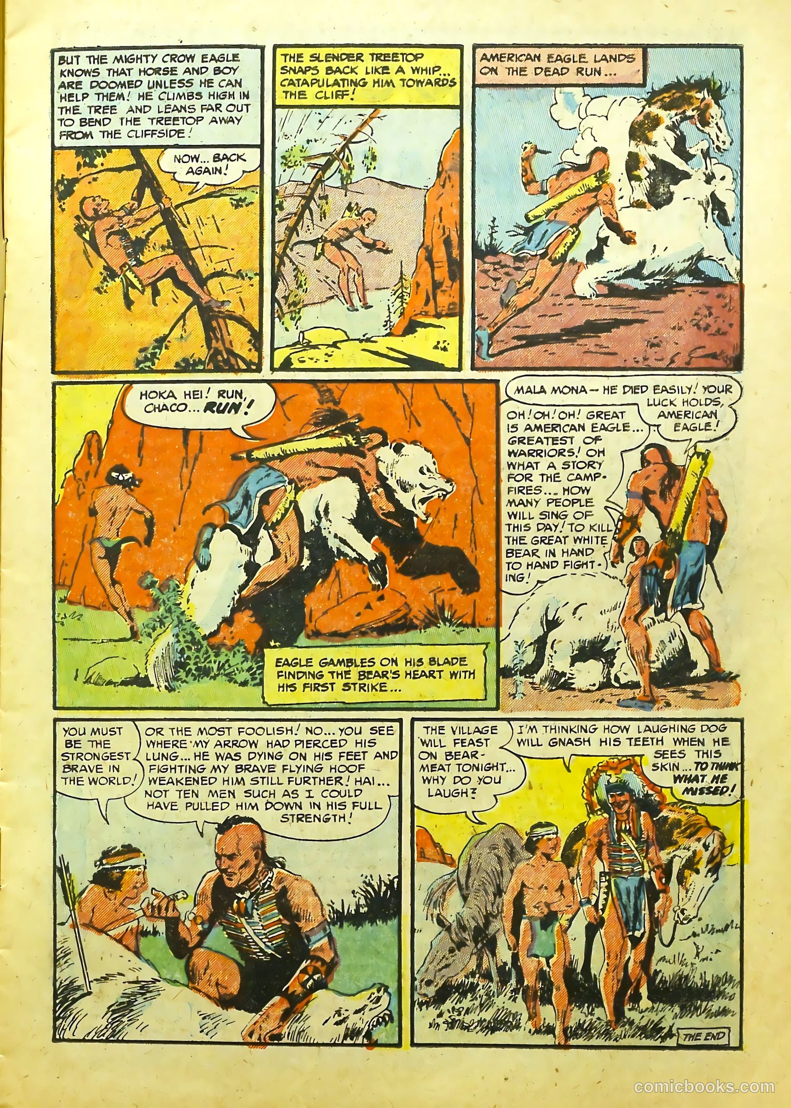 Prize Comics Western #109 (1950) — page 9 of 37