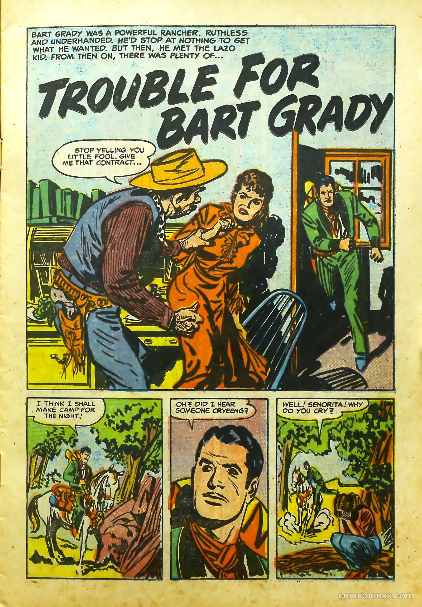 Prize Comics Western #109 (1950) — page 11 of 37