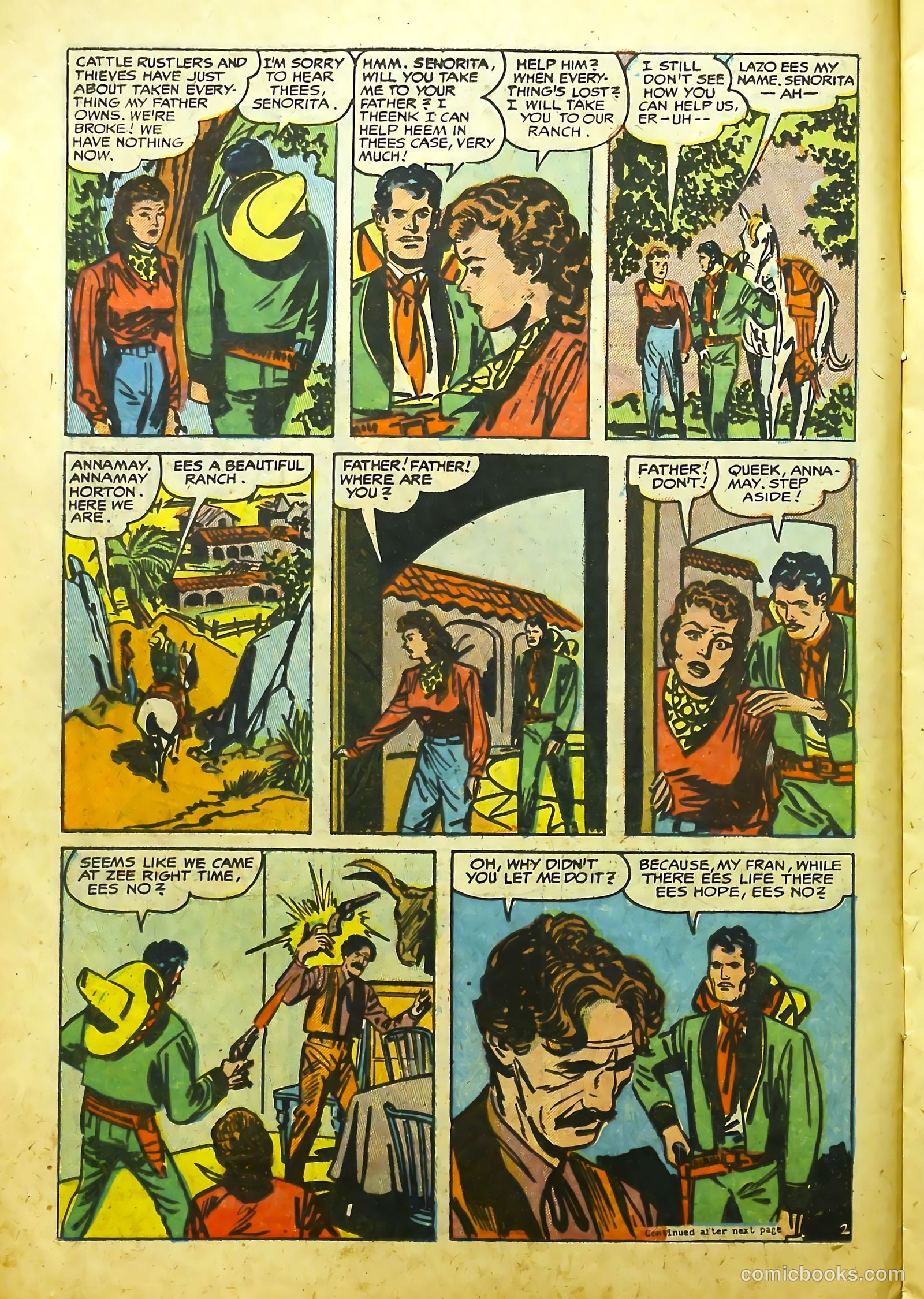 Prize Comics Western #109 (1950) — page 12 of 37