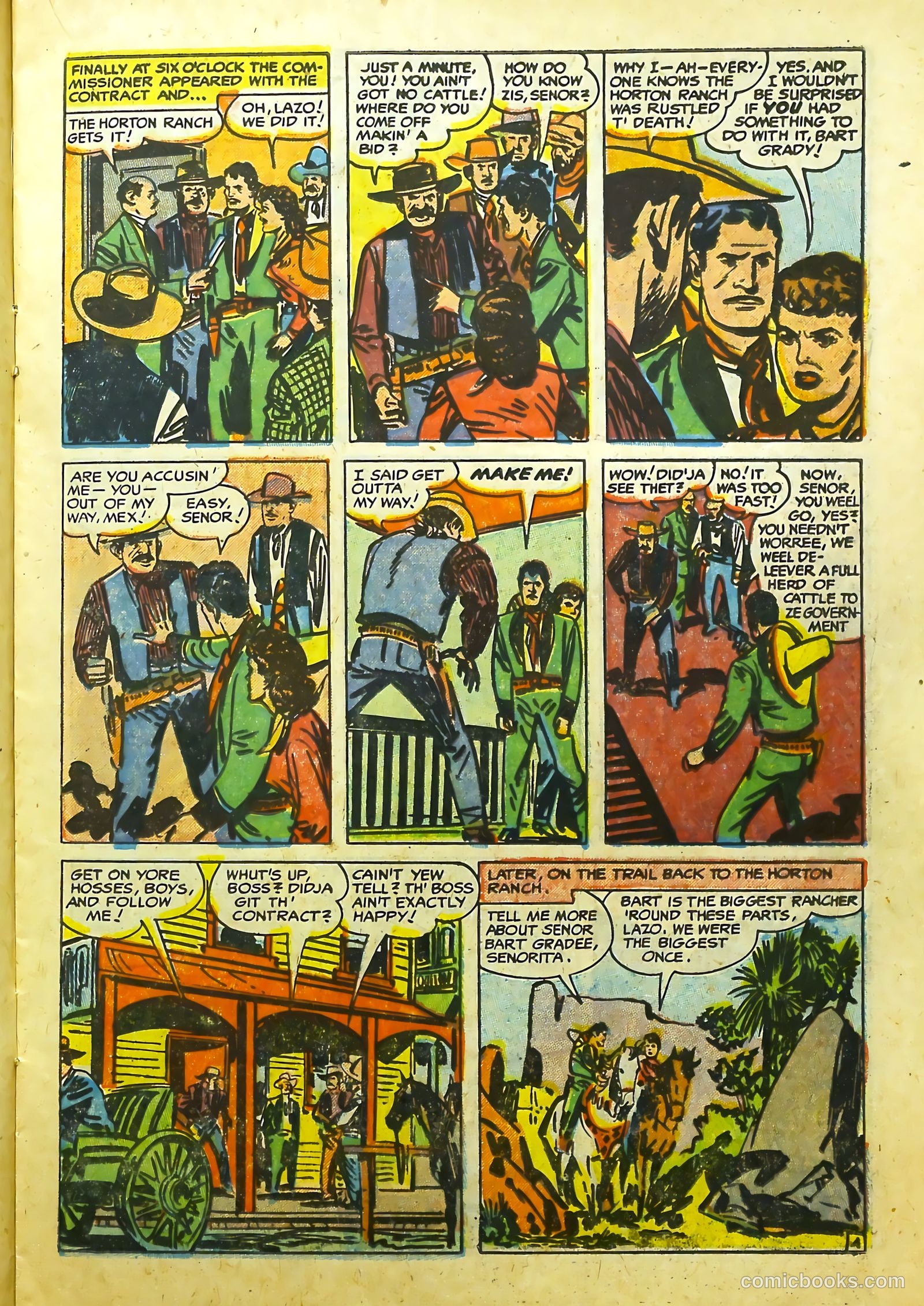 Prize Comics Western #109 (1950) — page 15 of 37