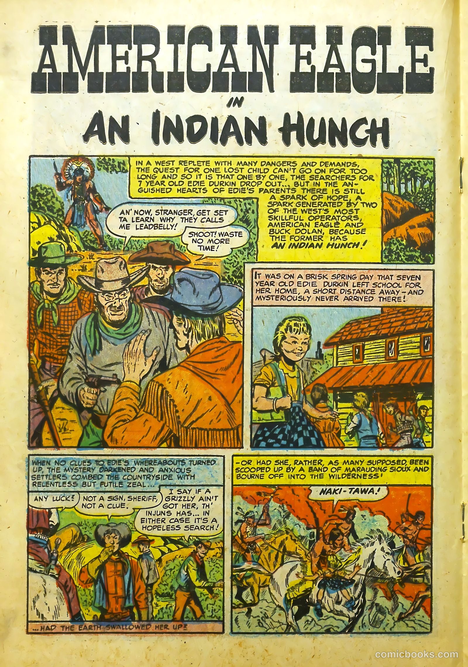 Prize Comics Western #109 (1950) — page 18 of 37