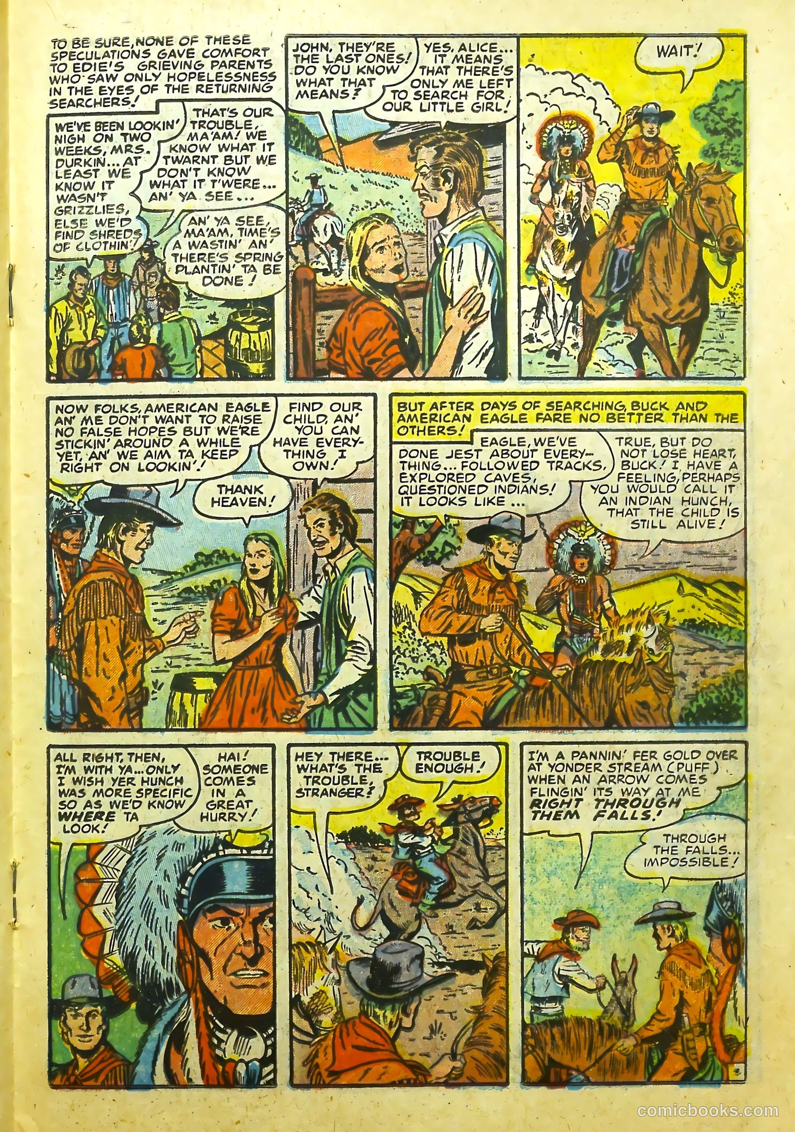 Prize Comics Western #109 (1950) — page 19 of 37