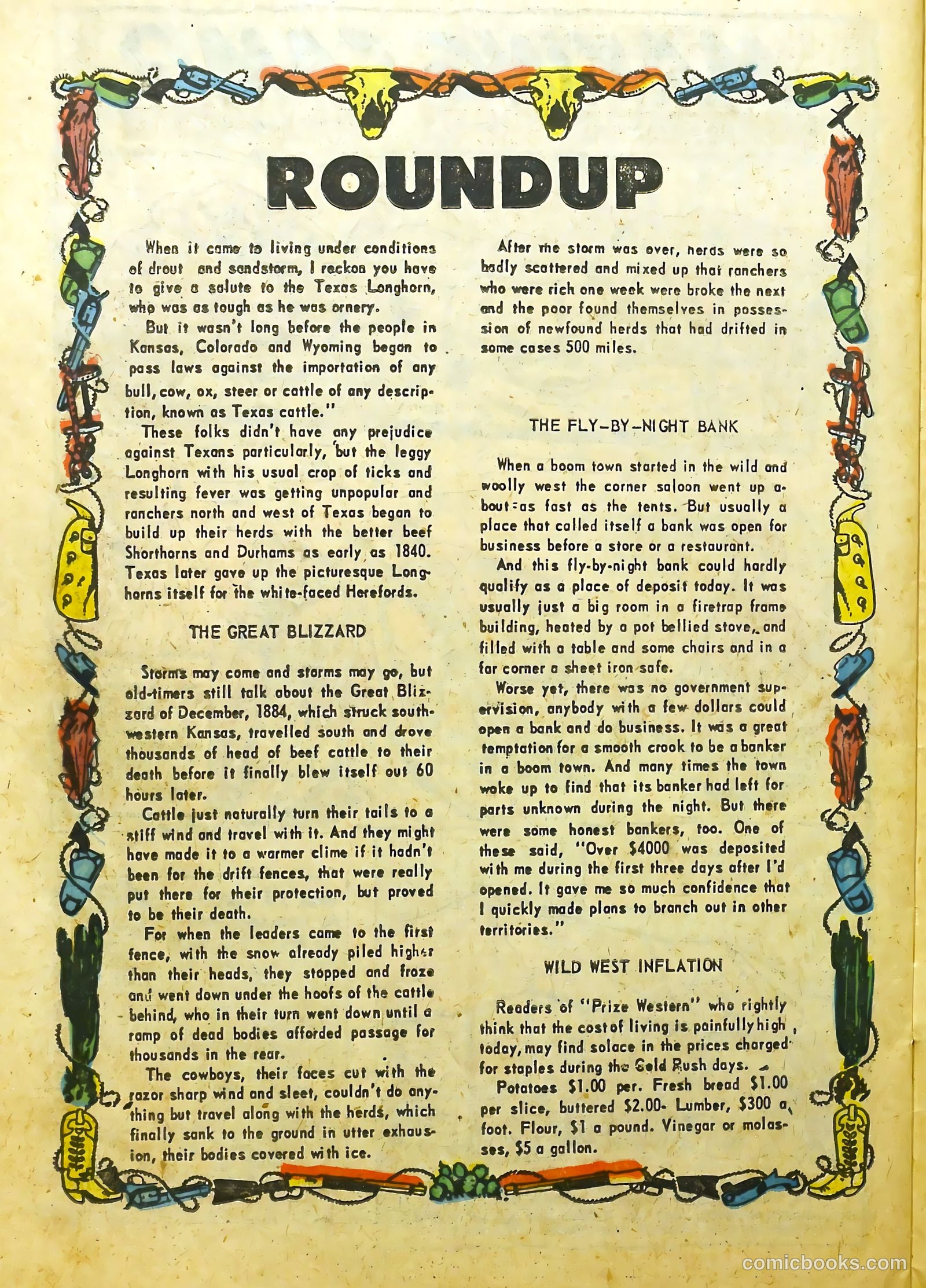 Prize Comics Western #109 (1950) — page 26 of 37